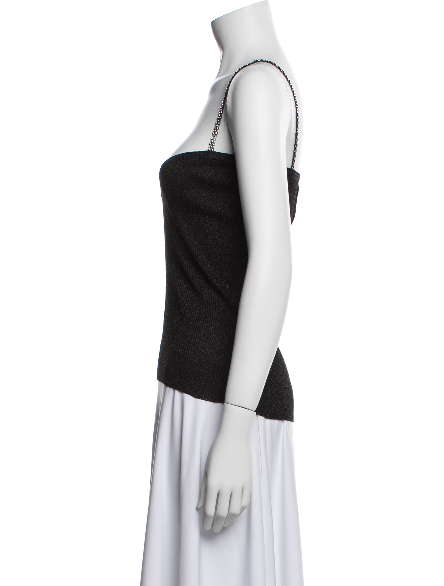 Yves Saint Laurent Vintage Plunge Neckline Top