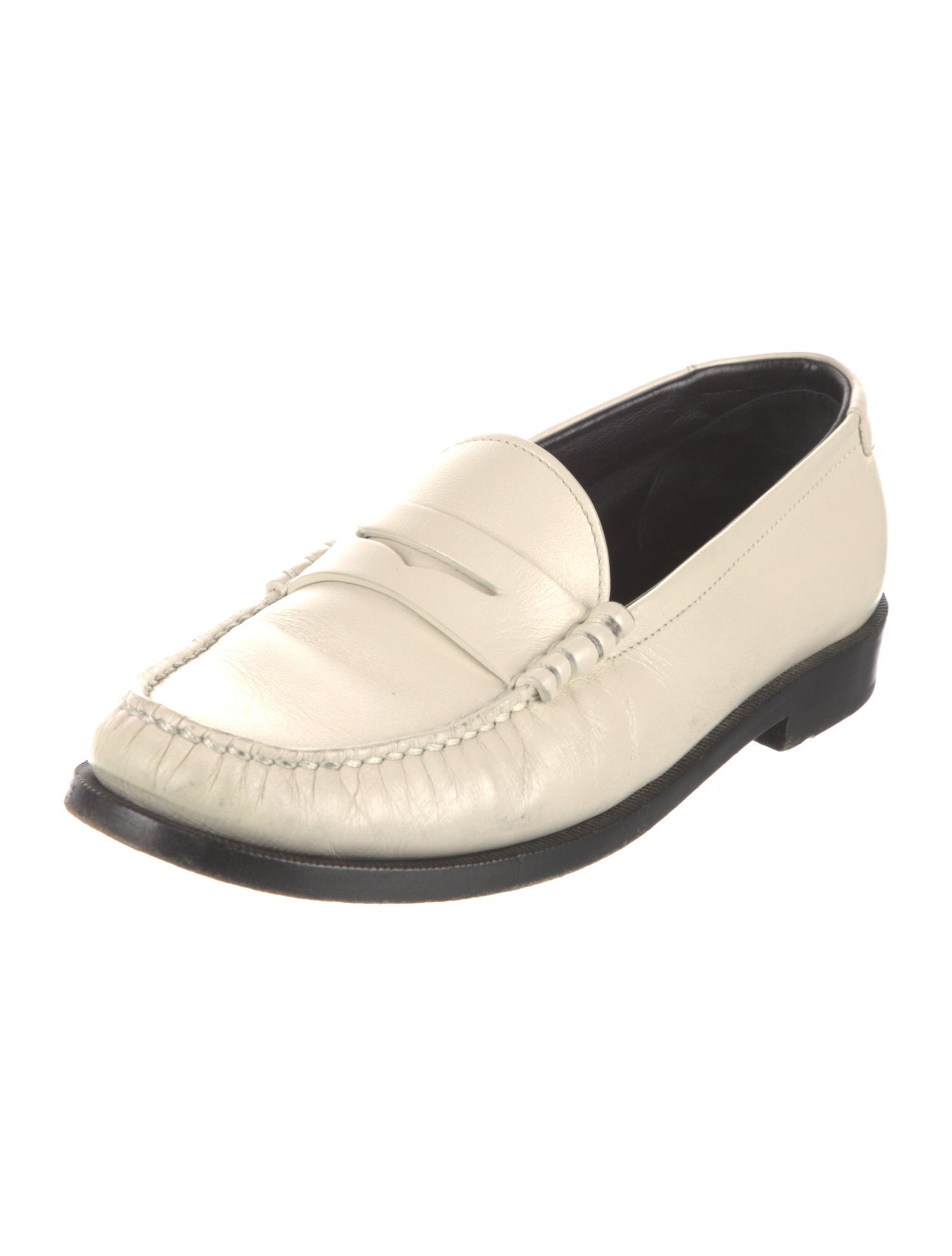 Yves Saint Laurent Leather Loafers