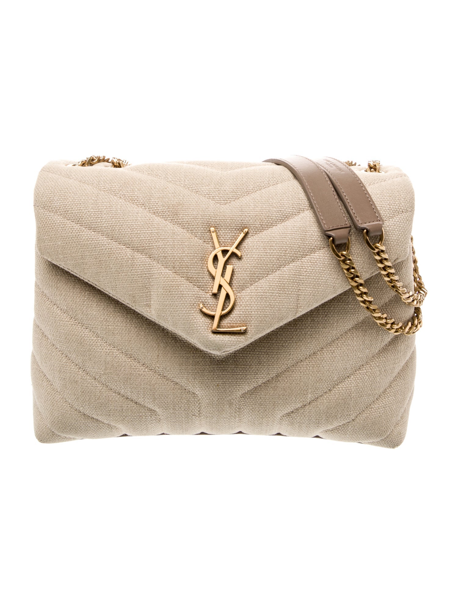 Saint Laurent Canvas LouLou Small