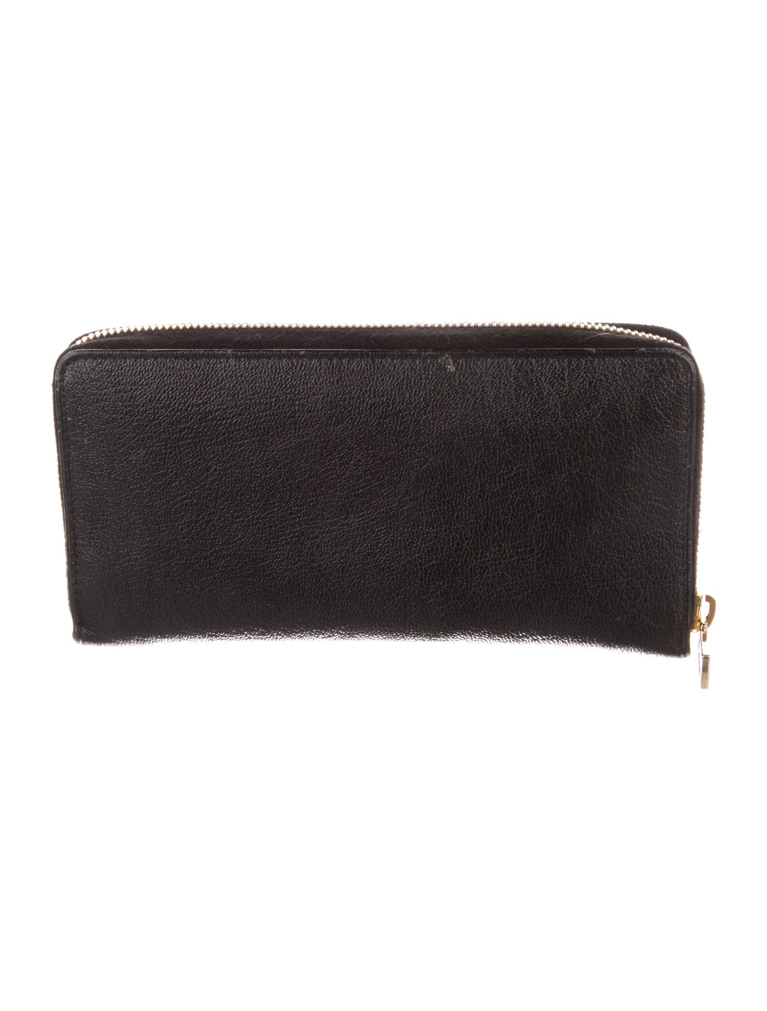 Yves Saint Laurent Leather Continental Wallet