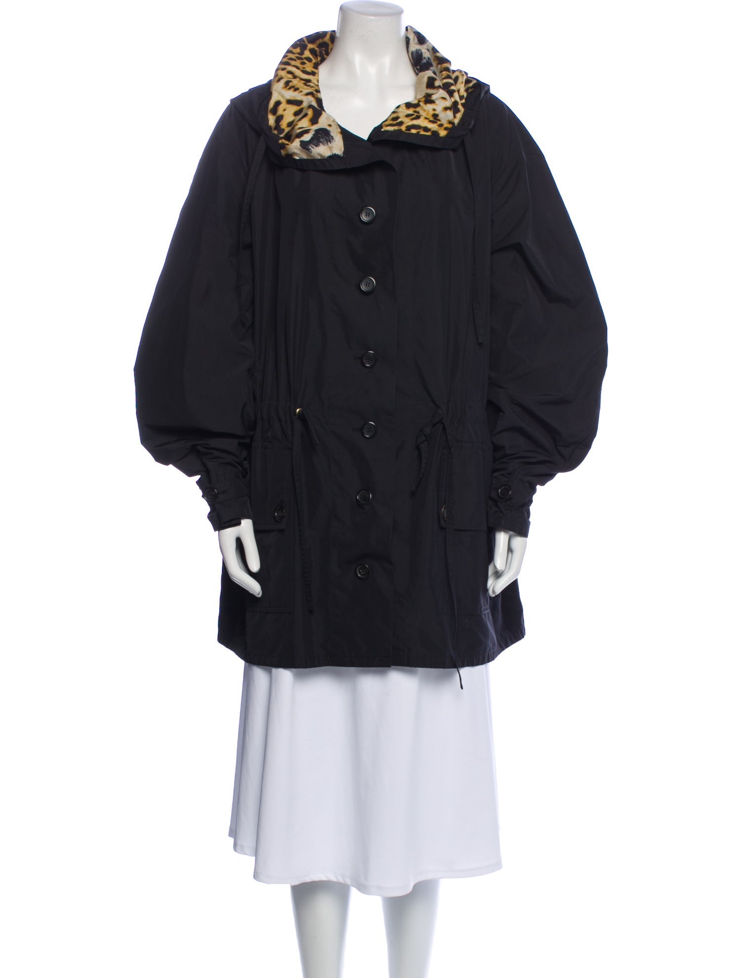 Yves Saint Laurent Printed Coat