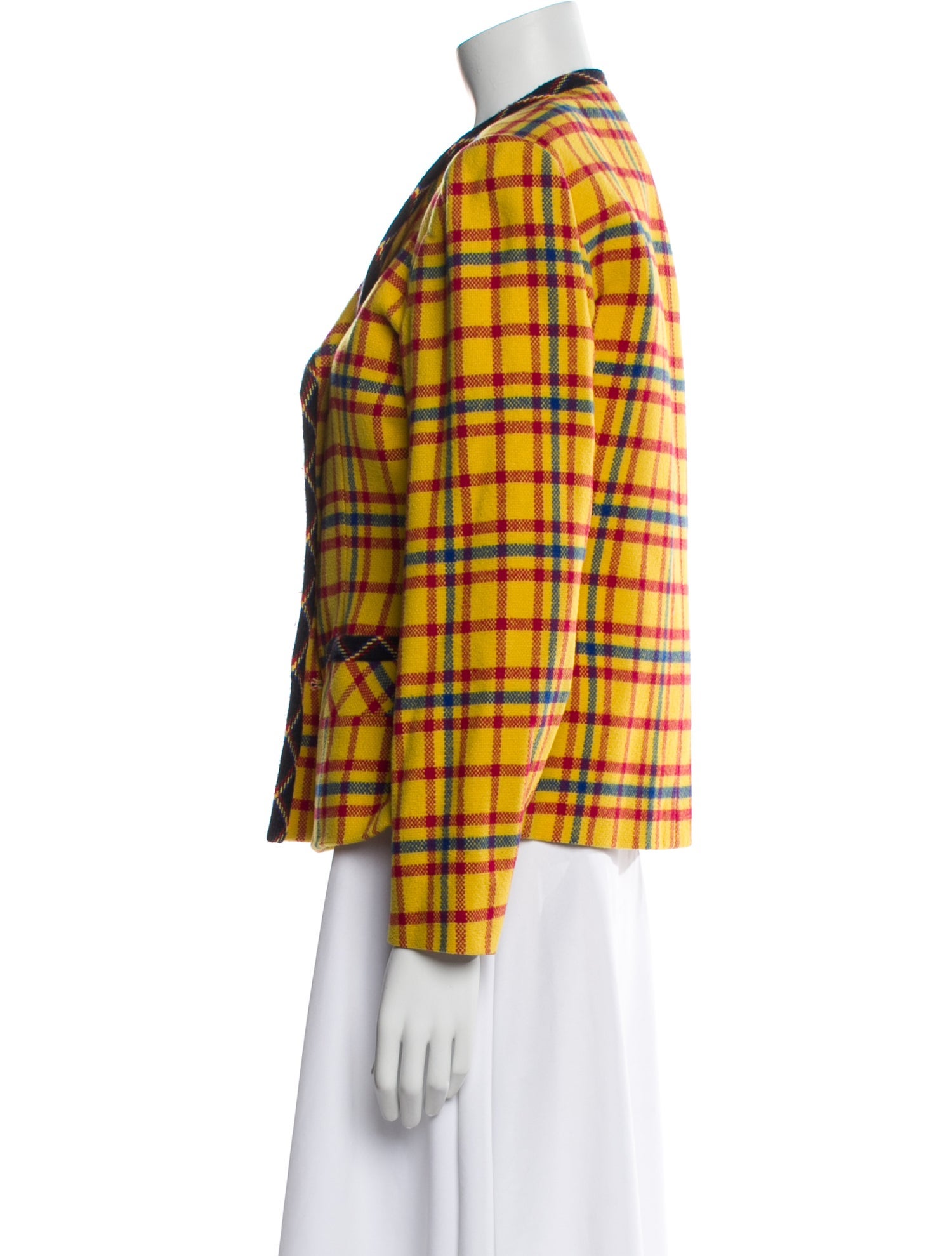Yves Saint Laurent Vintage Virgin Wool Blazer