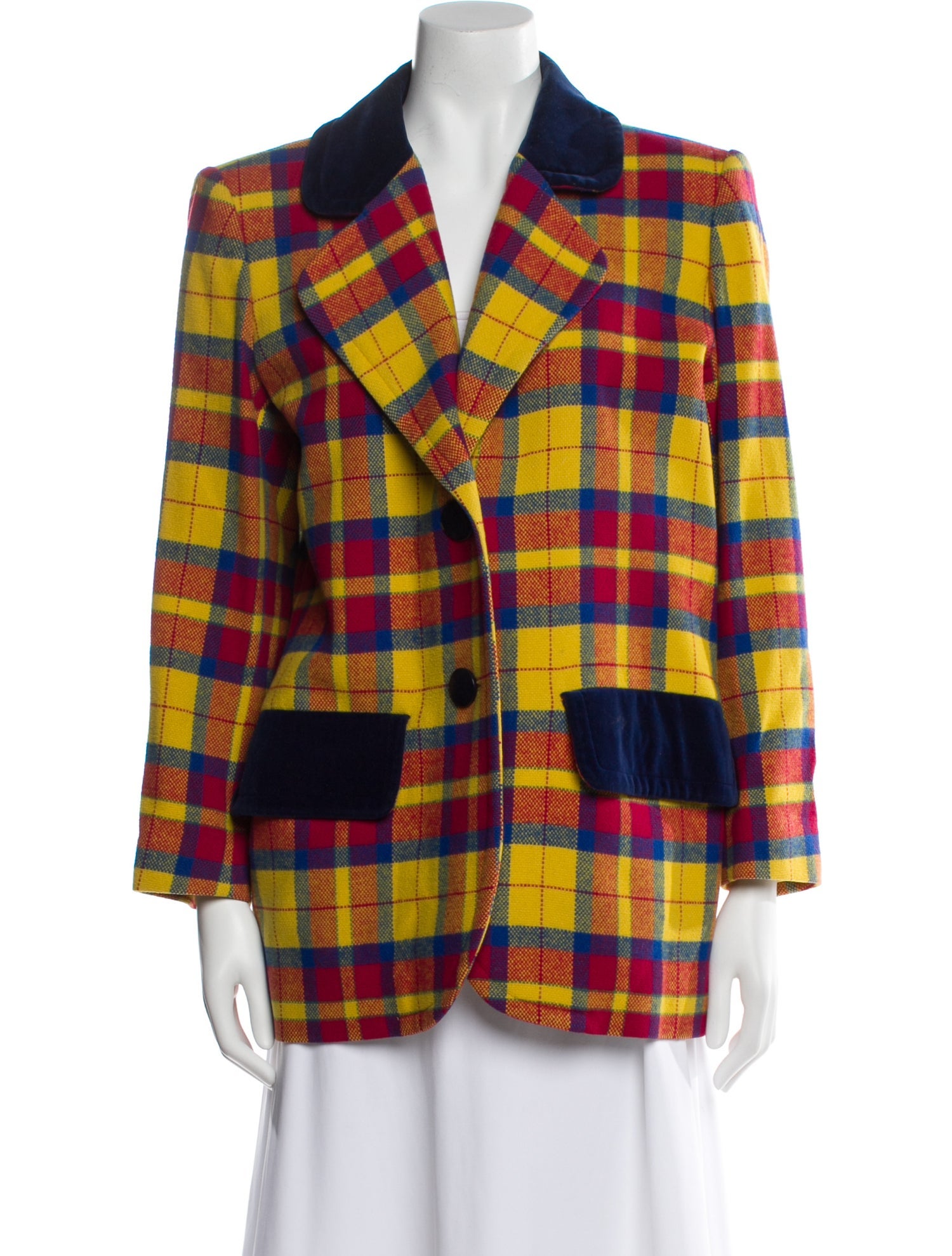 Yves Saint Laurent Vintage Virgin Wool Blazer