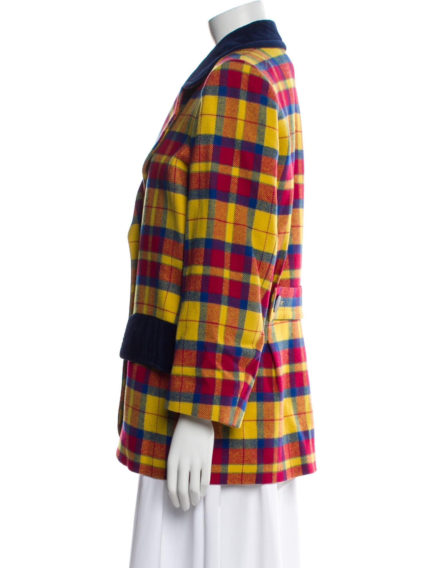 Yves Saint Laurent Vintage Virgin Wool Blazer