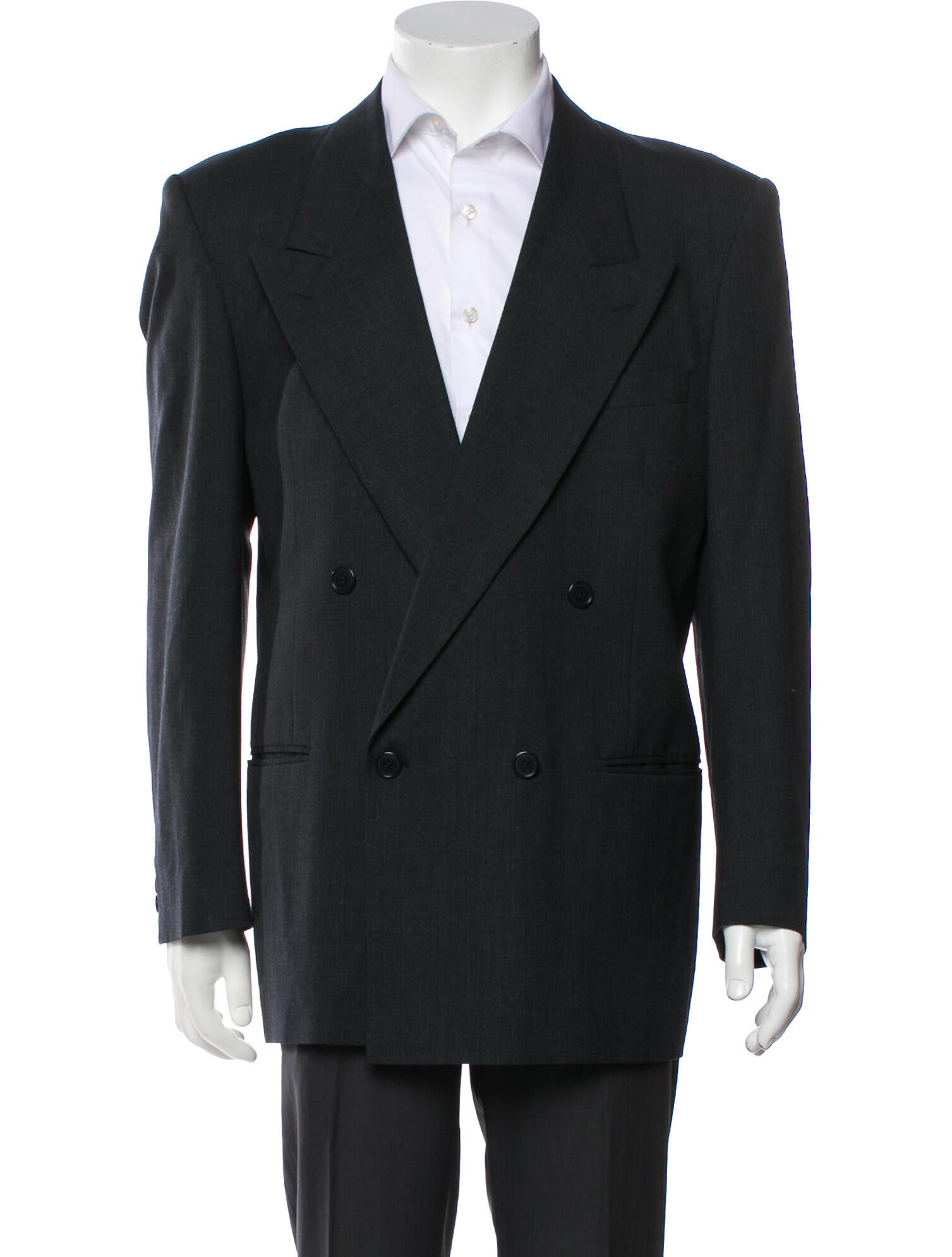 Yves Saint Laurent Vintage X Dillards Peacoat