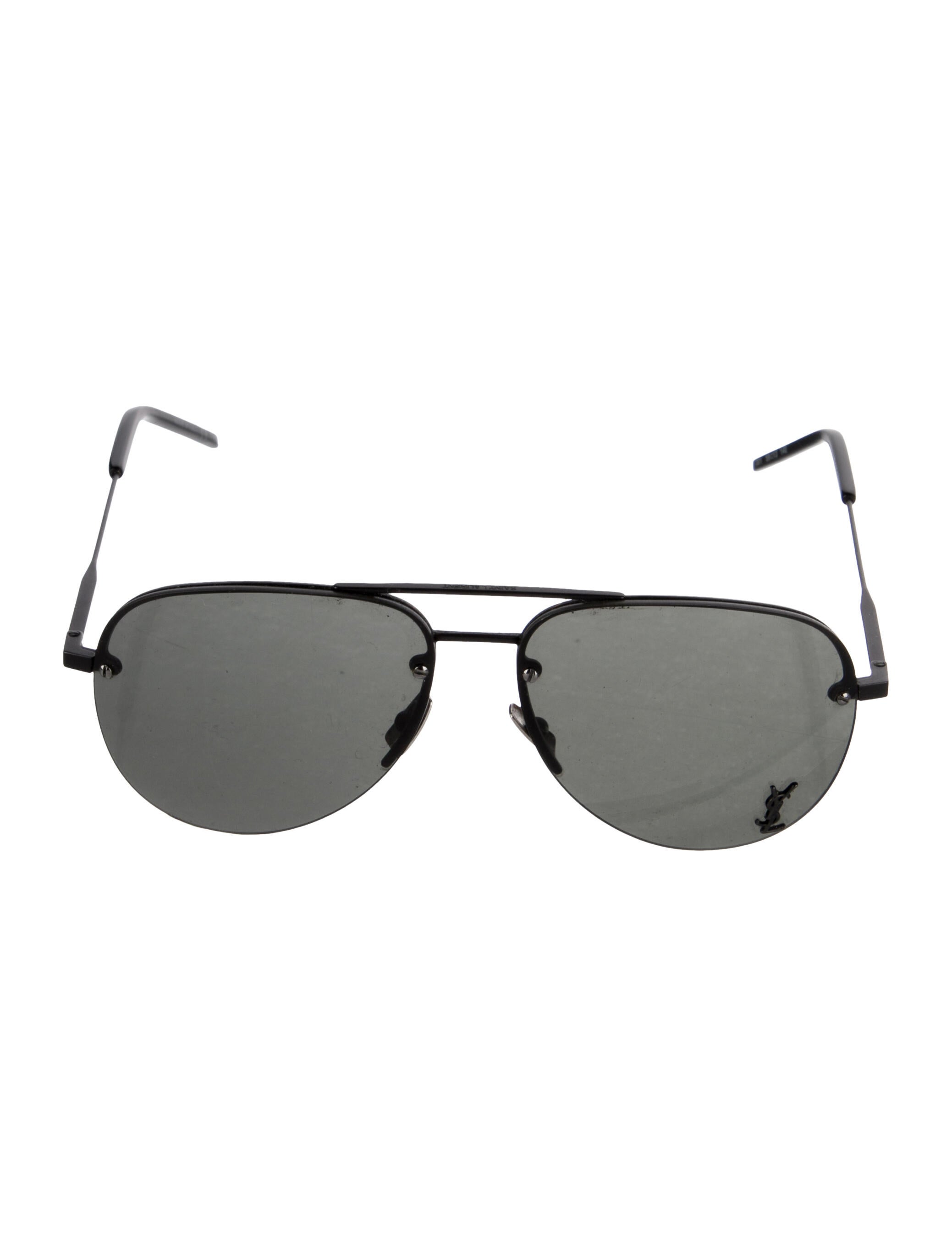 Saint Laurent Aviator Tinted Sunglasses
