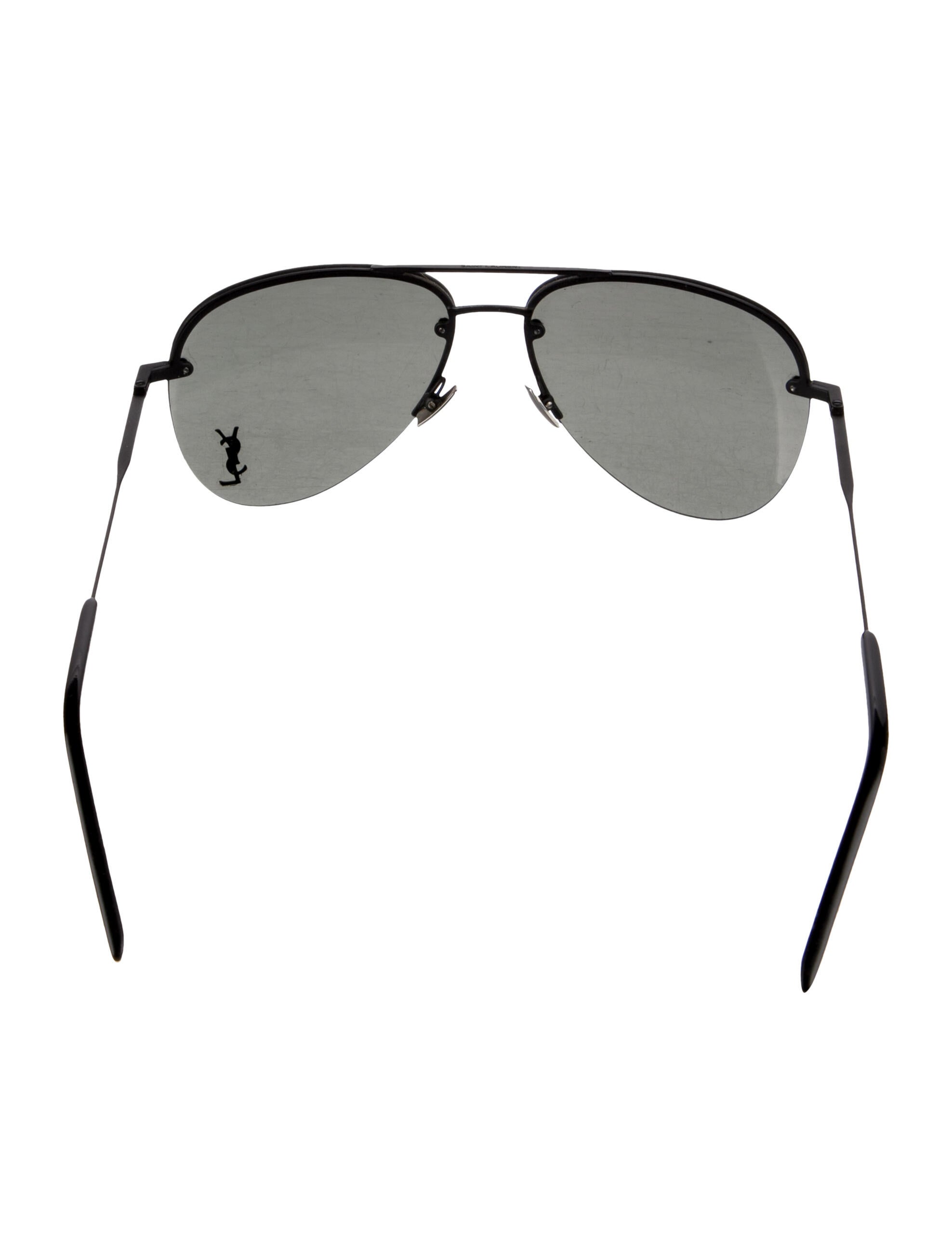 Saint Laurent Aviator Tinted Sunglasses