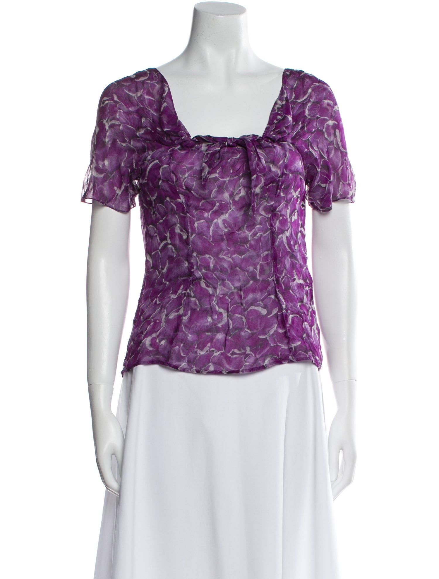 Yves Saint Laurent Rive Gauche Vintage 2007 Blouse