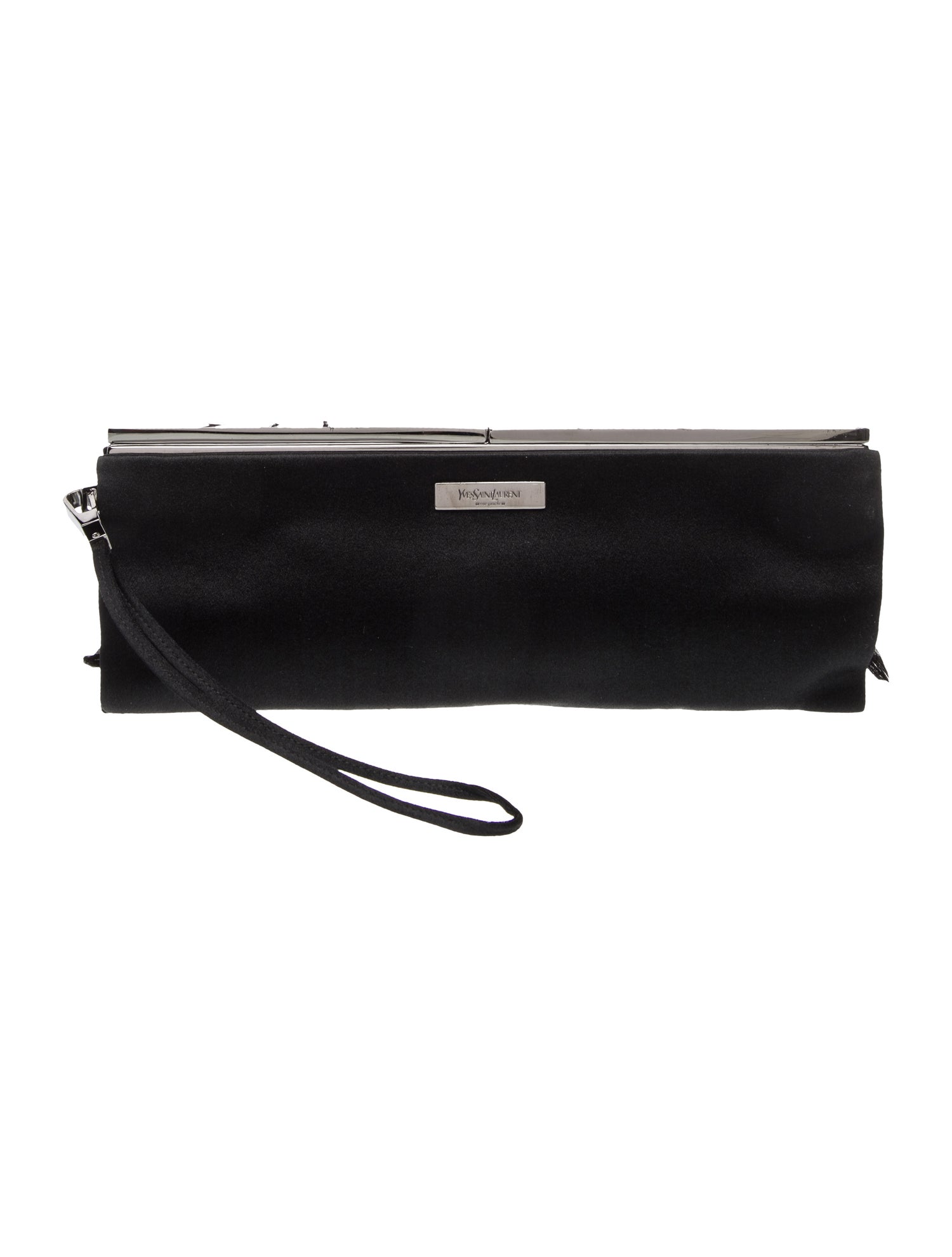 Yves Saint Laurent Satin Clutch