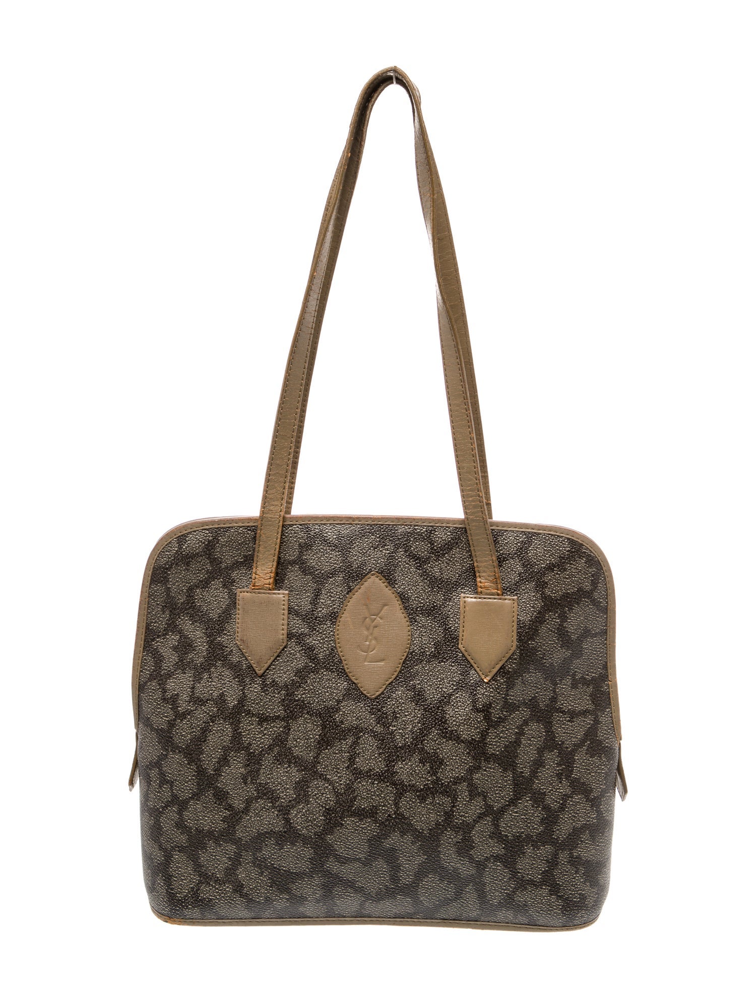 Yves Saint Laurent Monogram Shoulder Bag Vintage