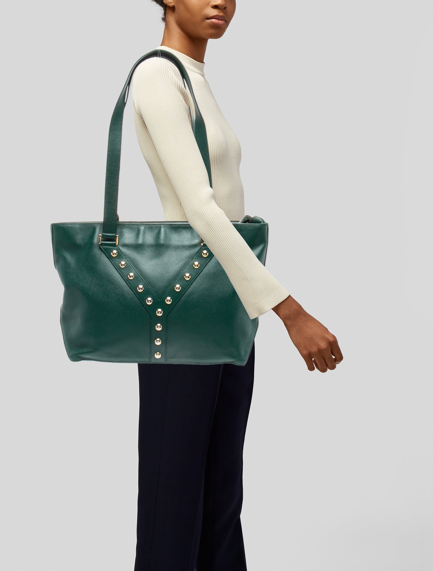 Yves Saint Laurent Leather Tote