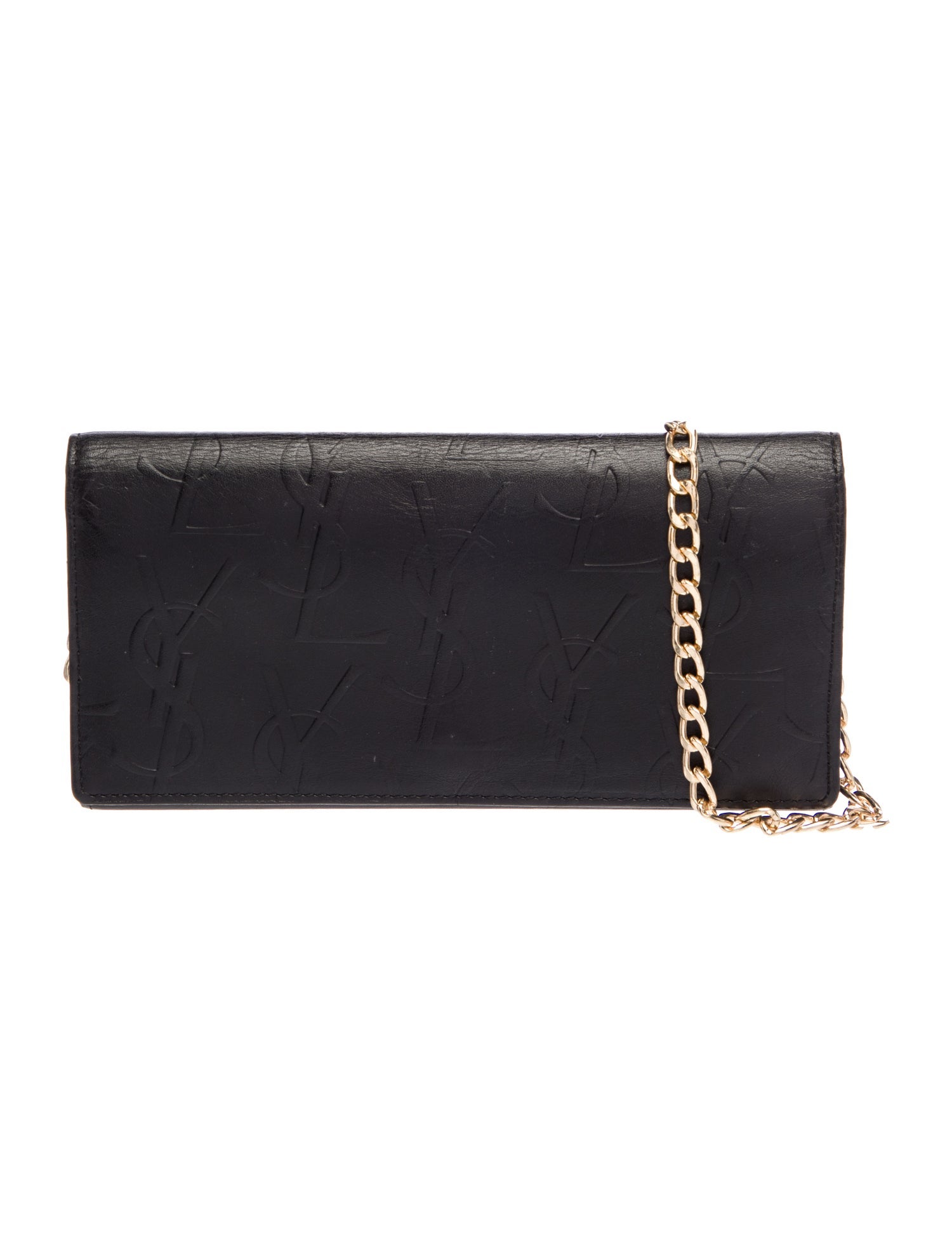 Yves Saint Laurent Leather Clutch Vintage