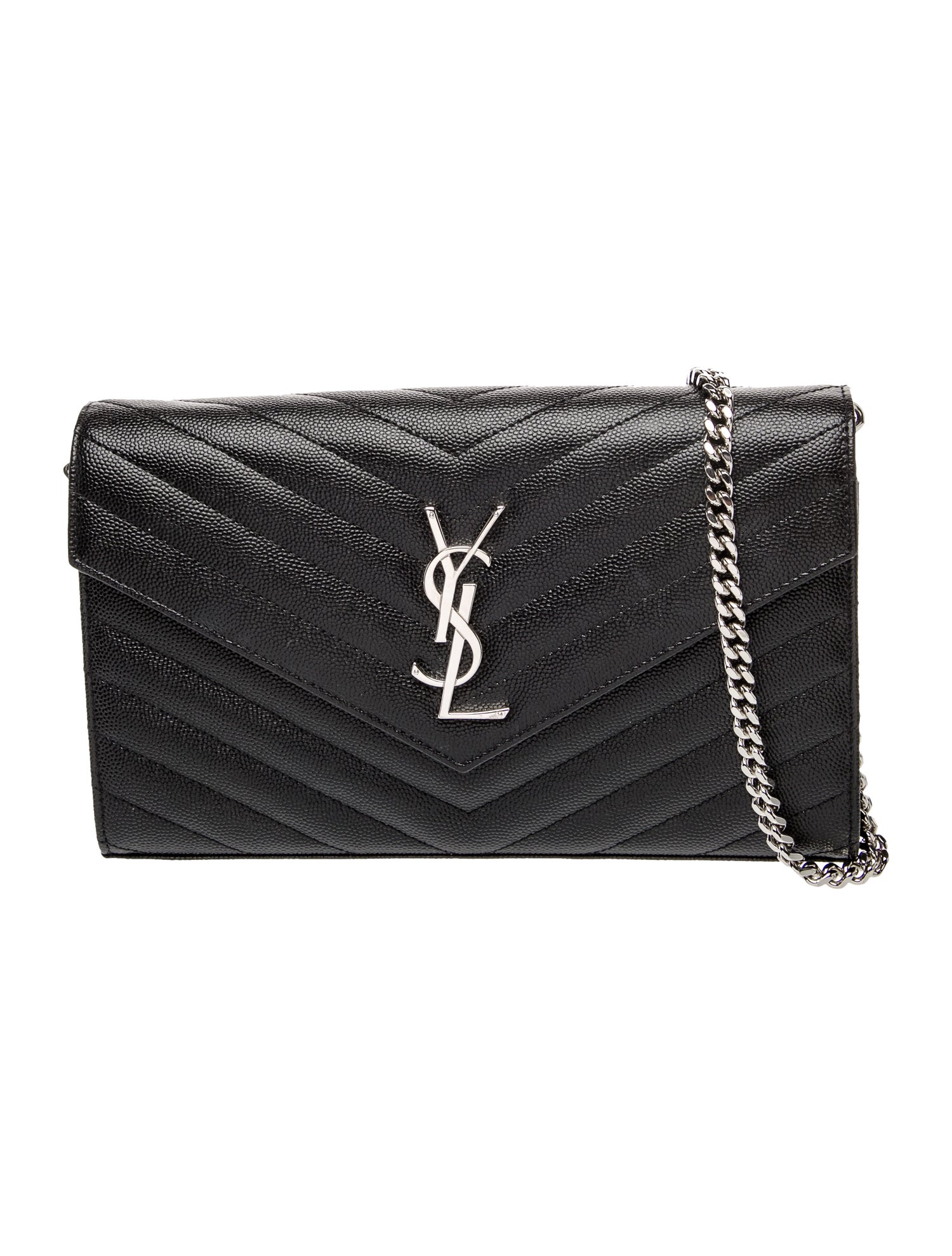 Saint Laurent Leather Envelope