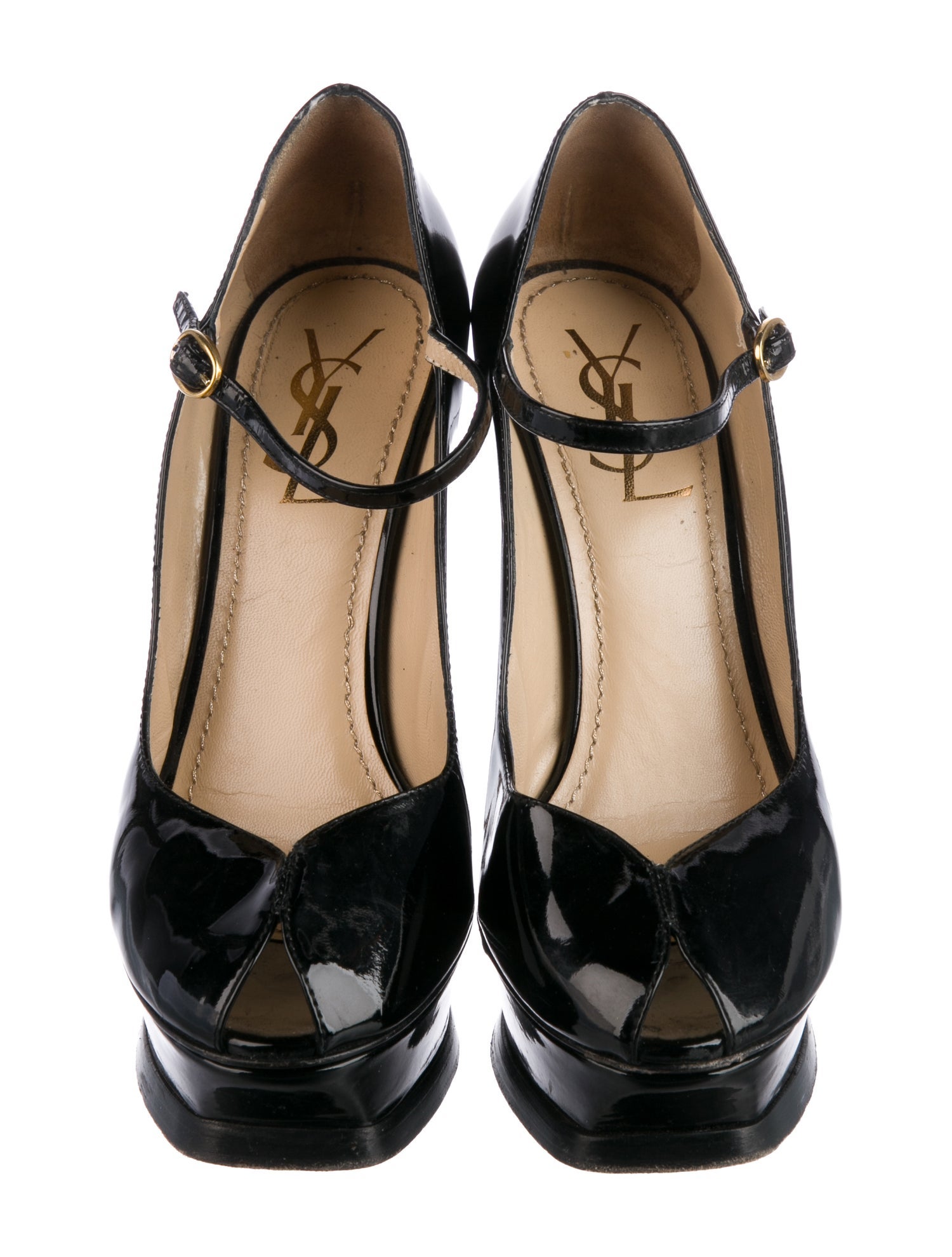 Yves Saint Laurent Patent Leather Pumps