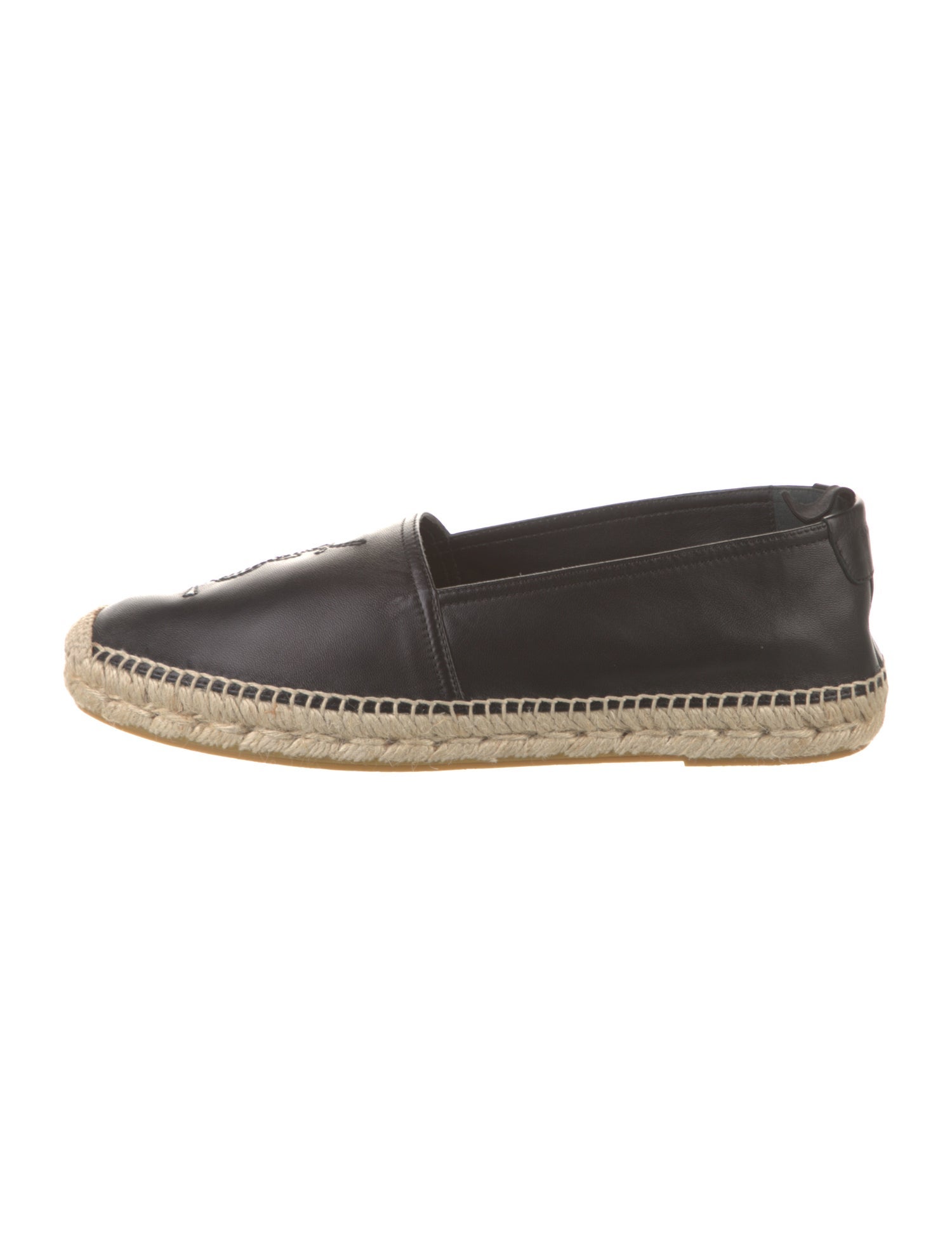 Saint Laurent Leather Espadrilles