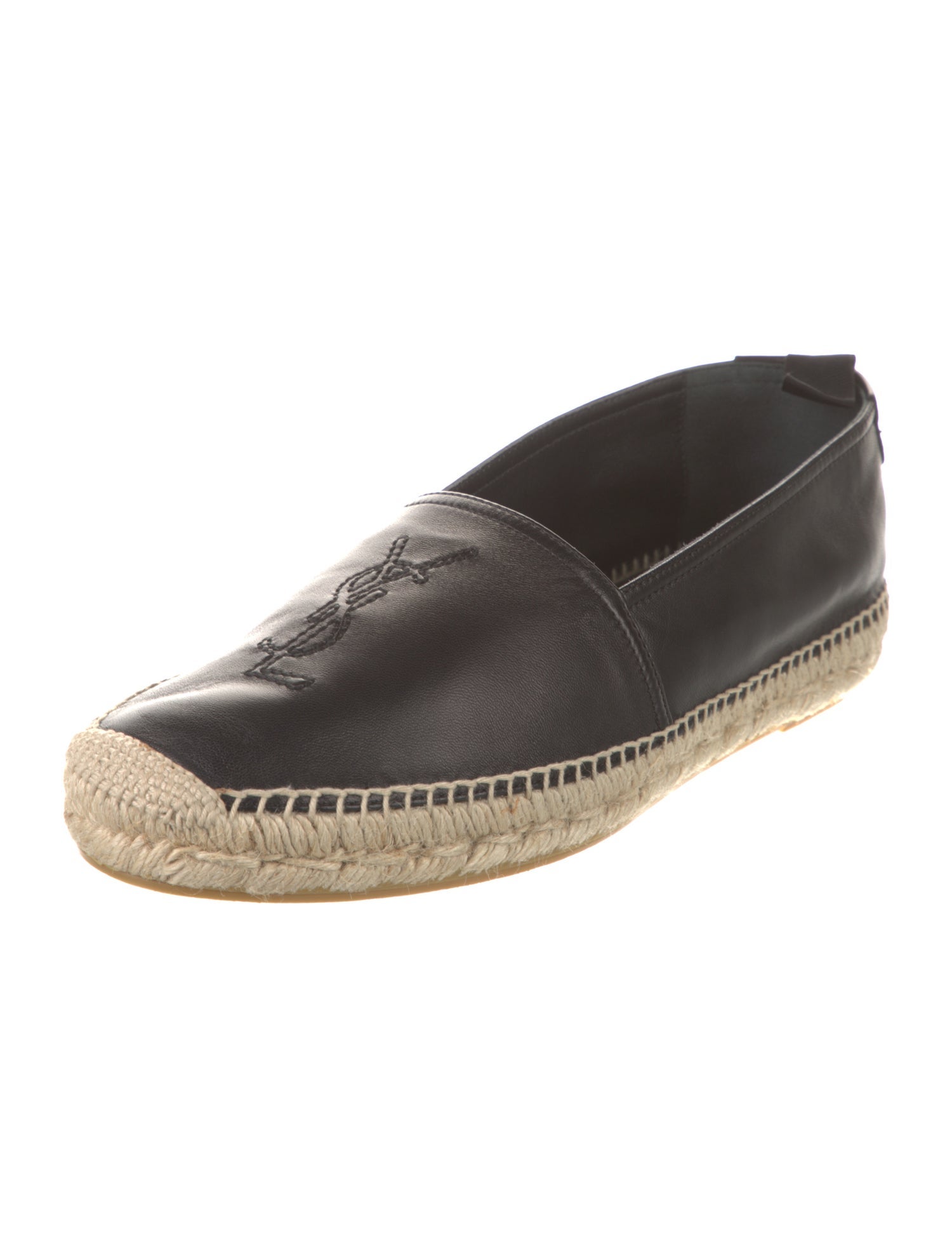 Saint Laurent Leather Espadrilles