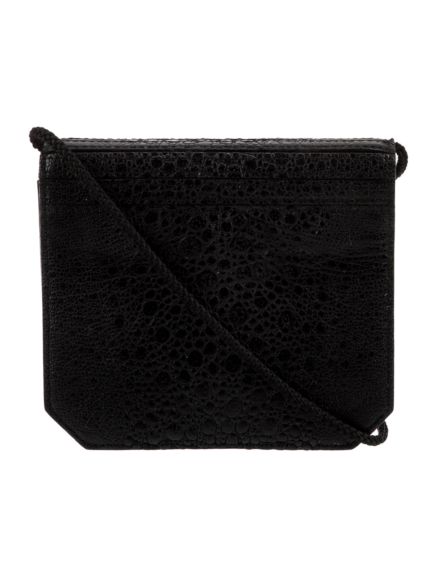 Yves Saint Laurent Leather Messenger Bag