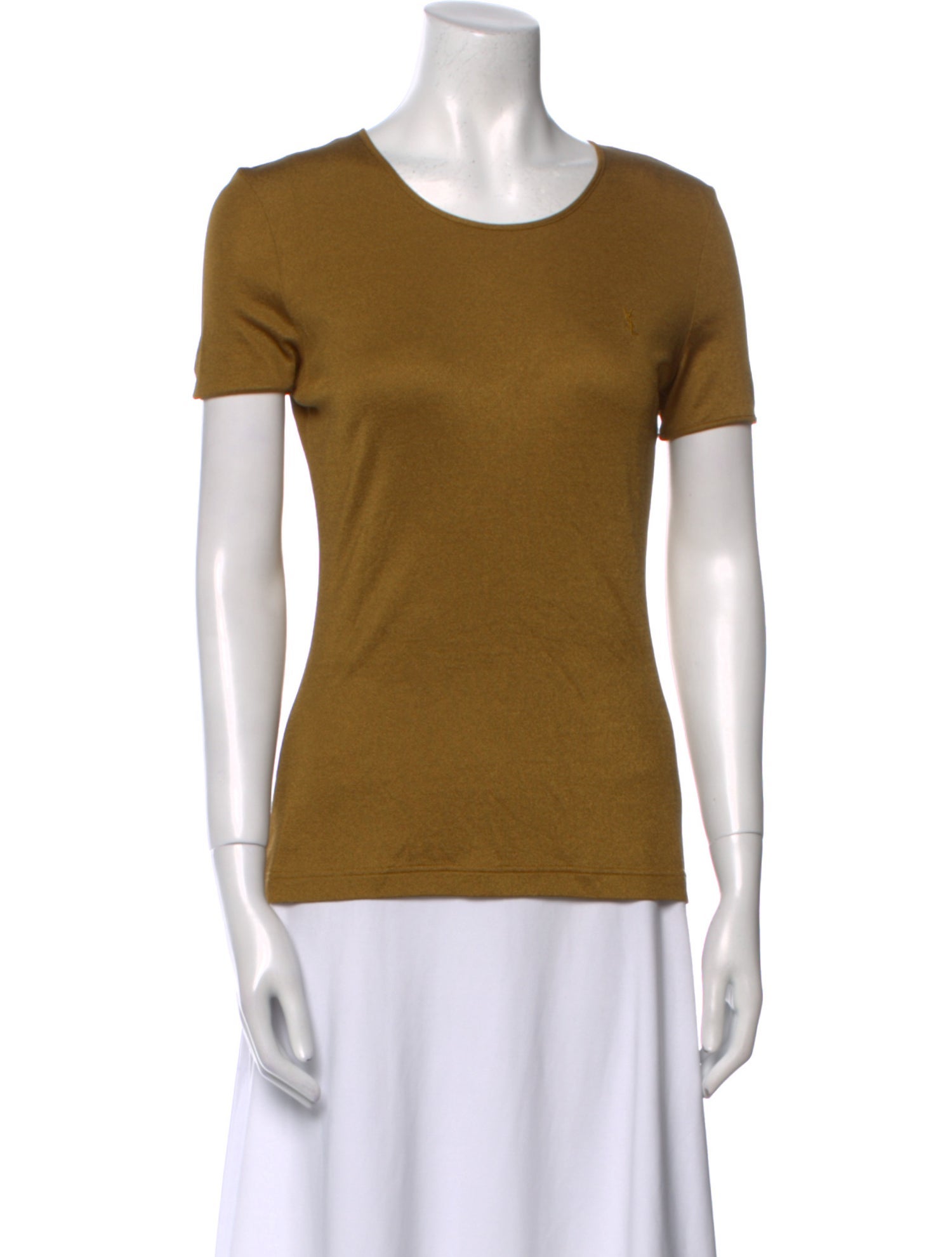 Yves Saint Laurent Vintage Scoop Neck T-Shirt