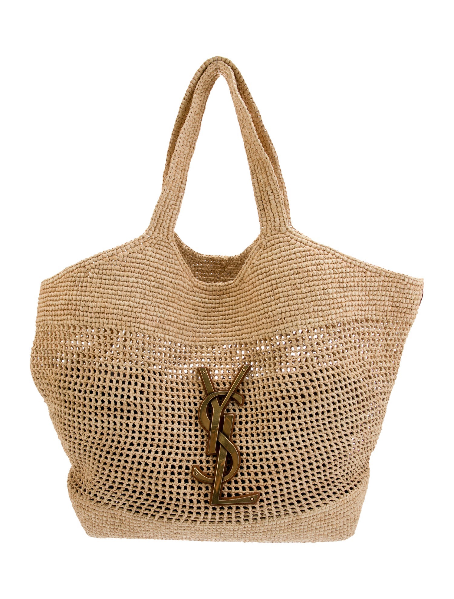 Saint Laurent Raffia Icare Shopping