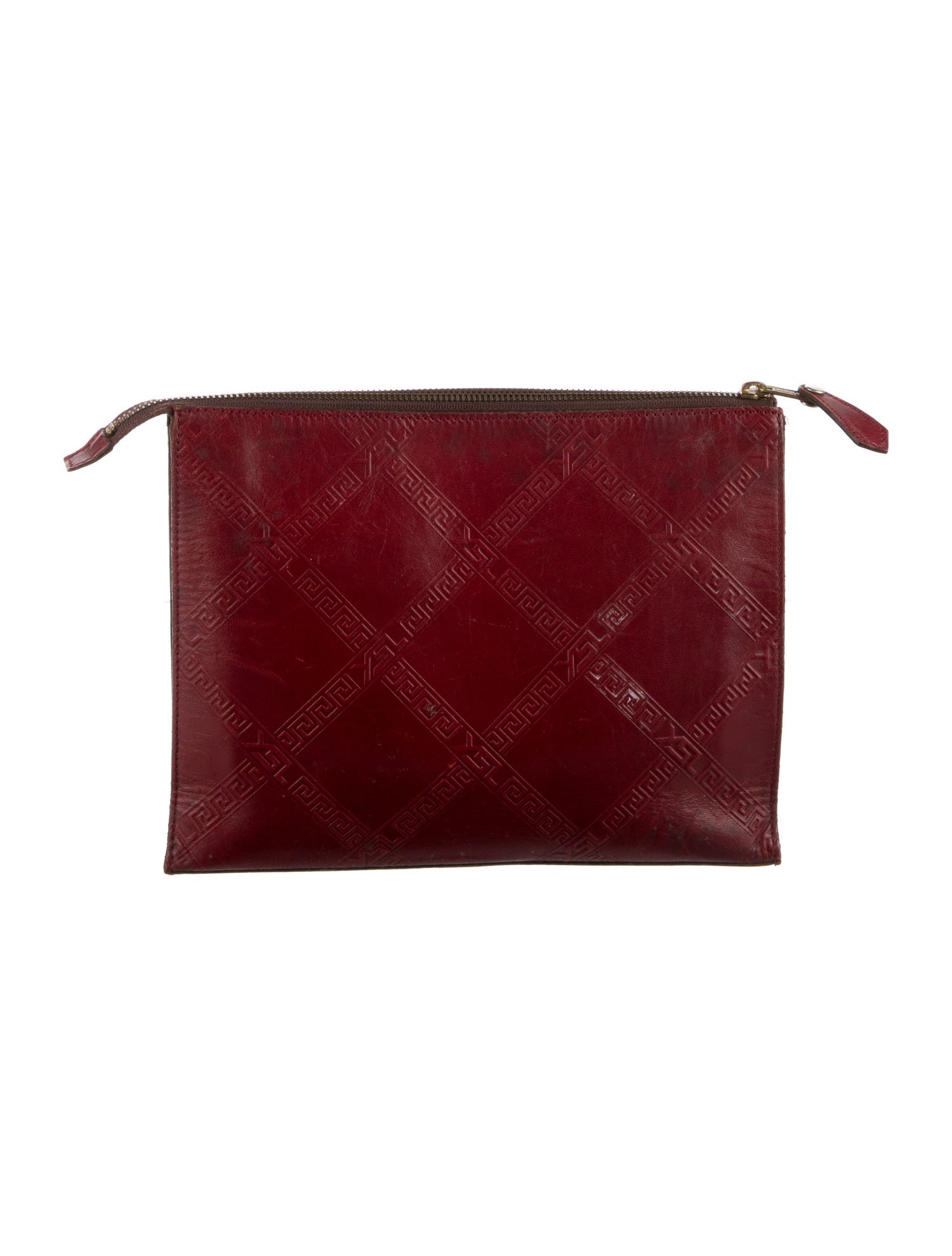 Yves Saint Laurent Leather Cosmetic Bag