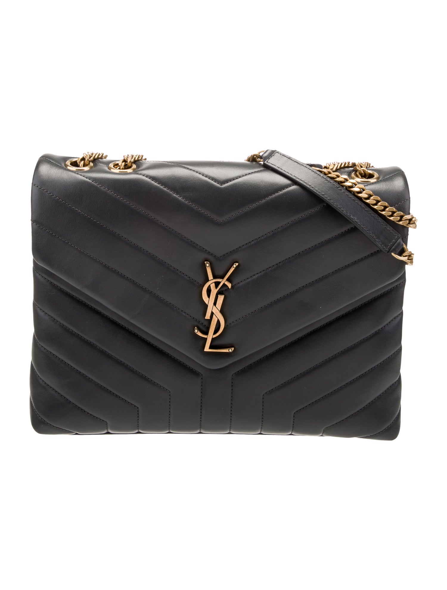 Saint Laurent Quilted Shoulder Bag