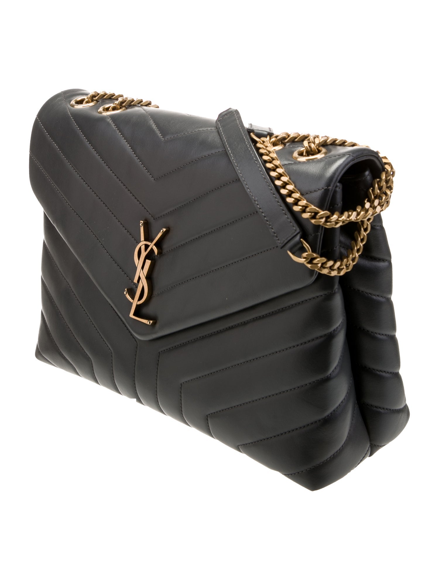 Saint Laurent Quilted Shoulder Bag