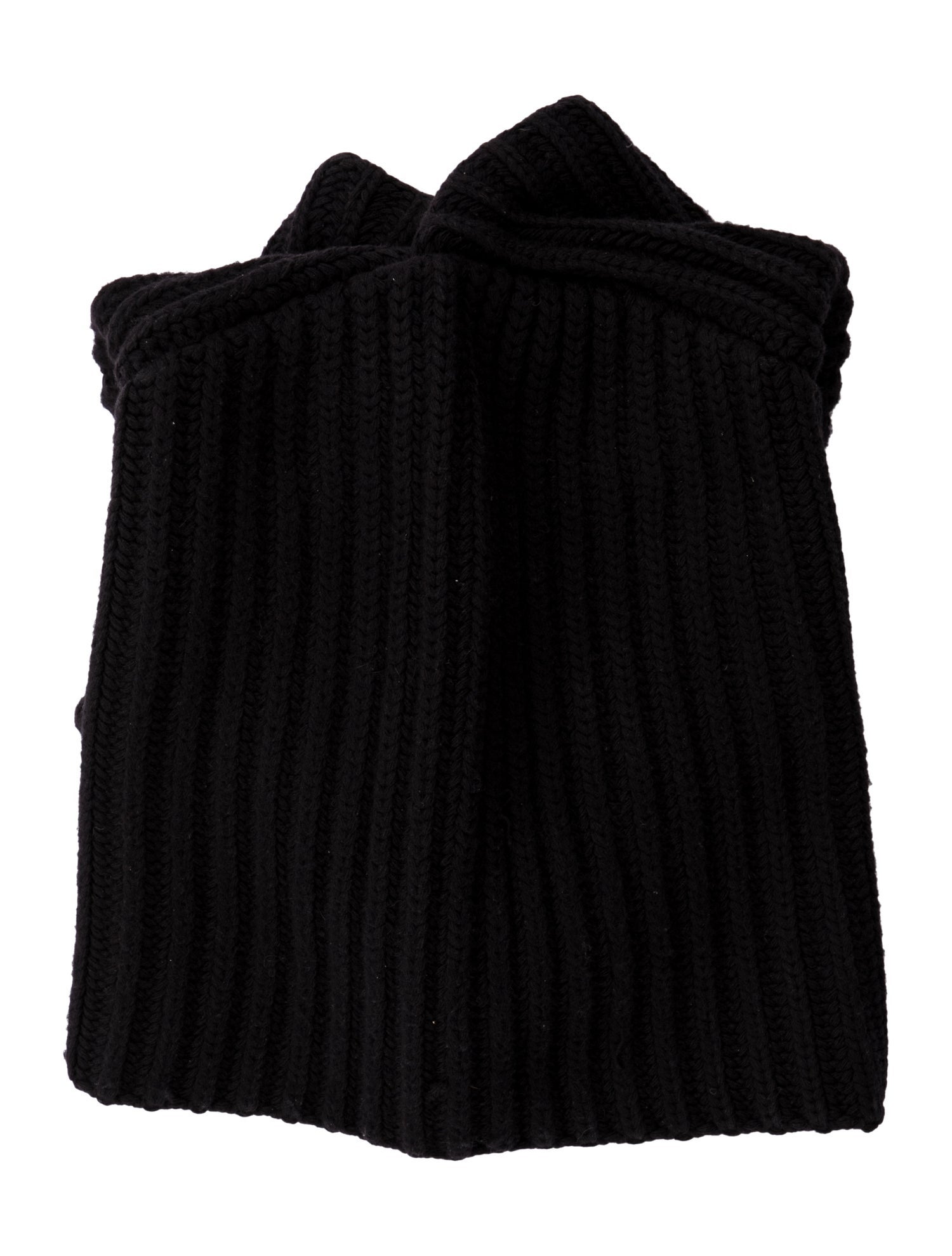 Yves Saint Laurent Hooded Knitted Hat