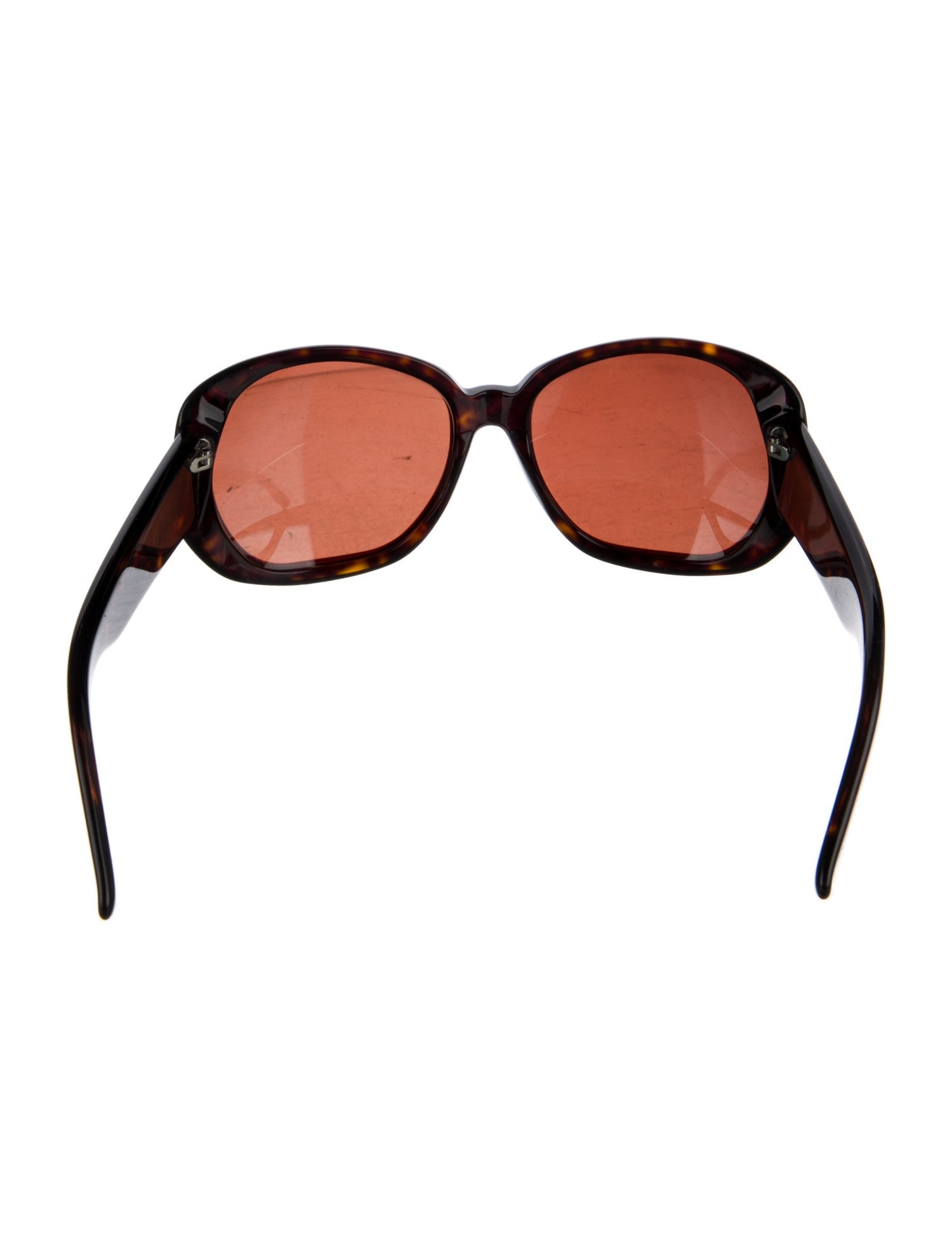 Yves Saint Laurent Oversize Mirrored Sunglasses