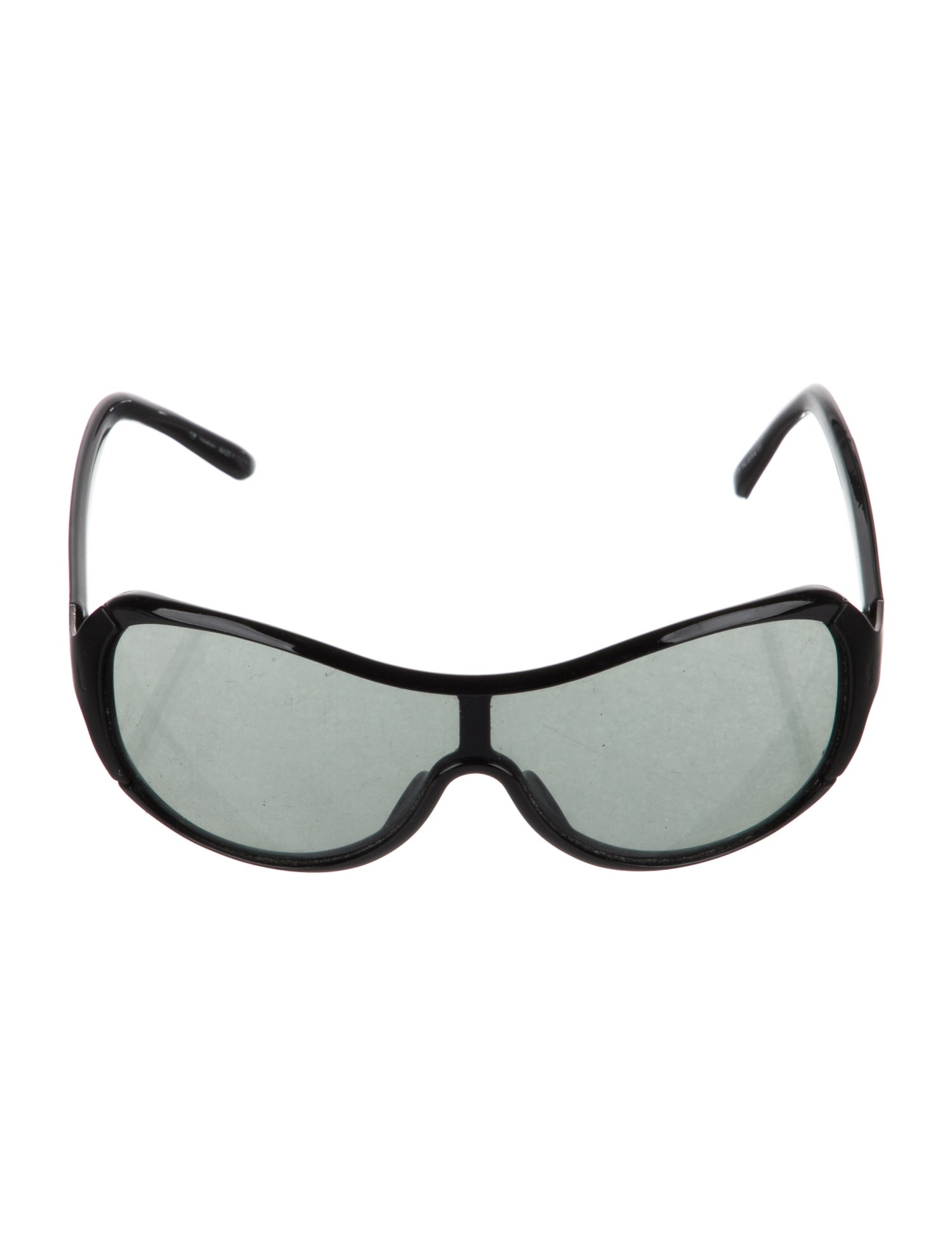Yves Saint Laurent Shield Mirrored Sunglasses