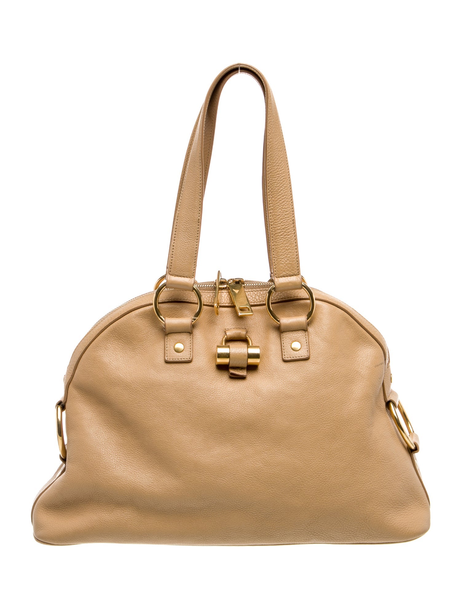 Yves Saint Laurent Leather Petit Cabas Chyc