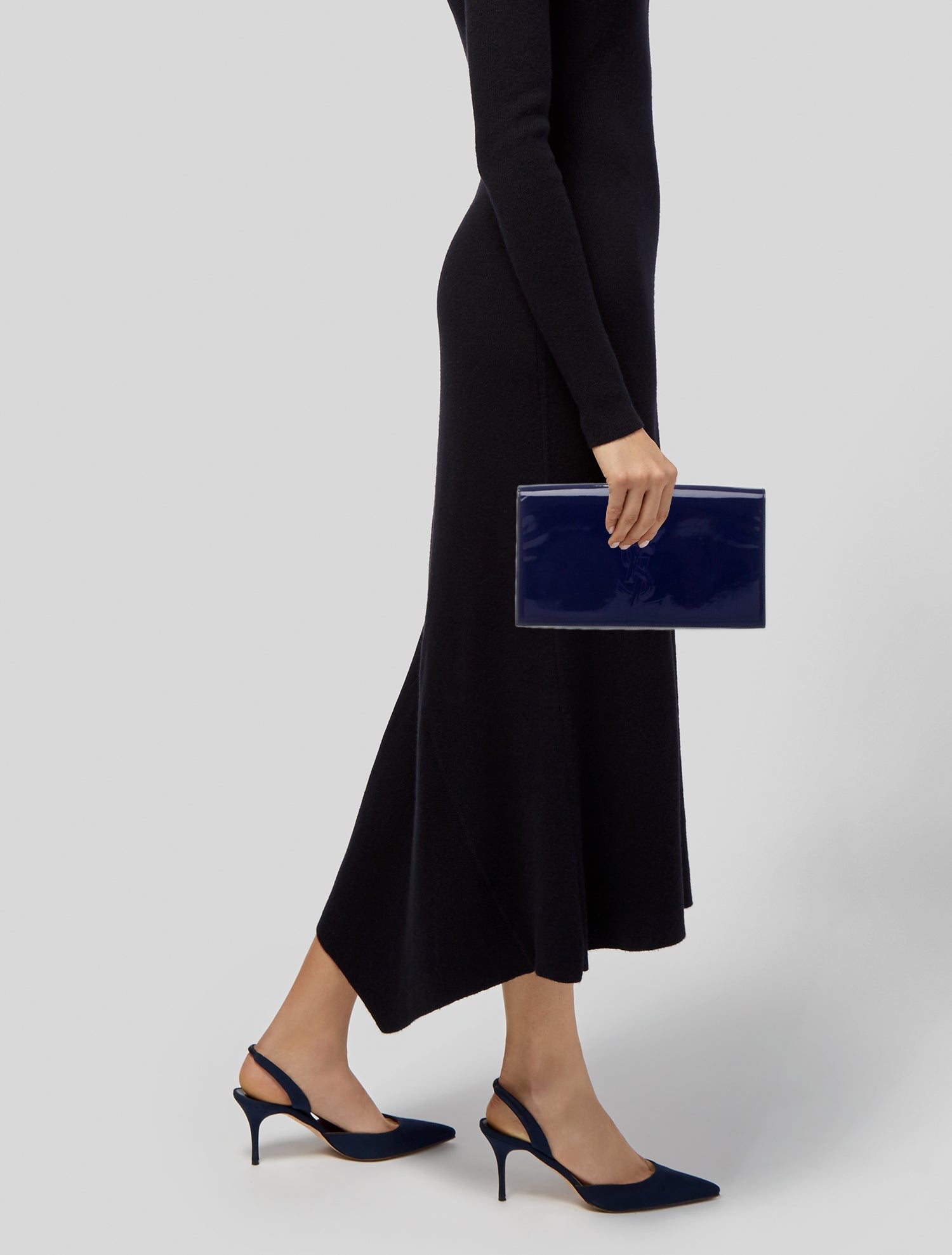 Yves Saint Laurent Patent Leather 2014 Patent Belle De Jour Clutch