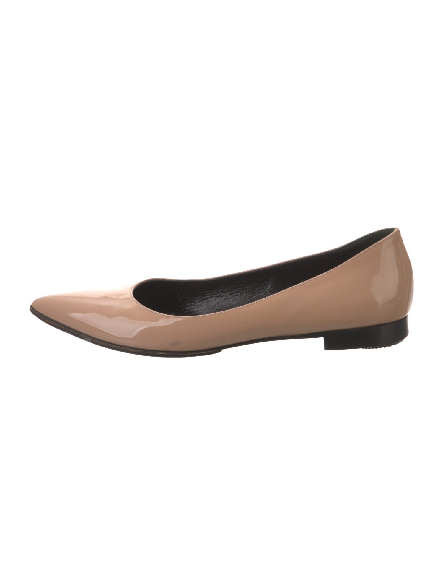 Yves Saint Laurent Patent Leather Flats