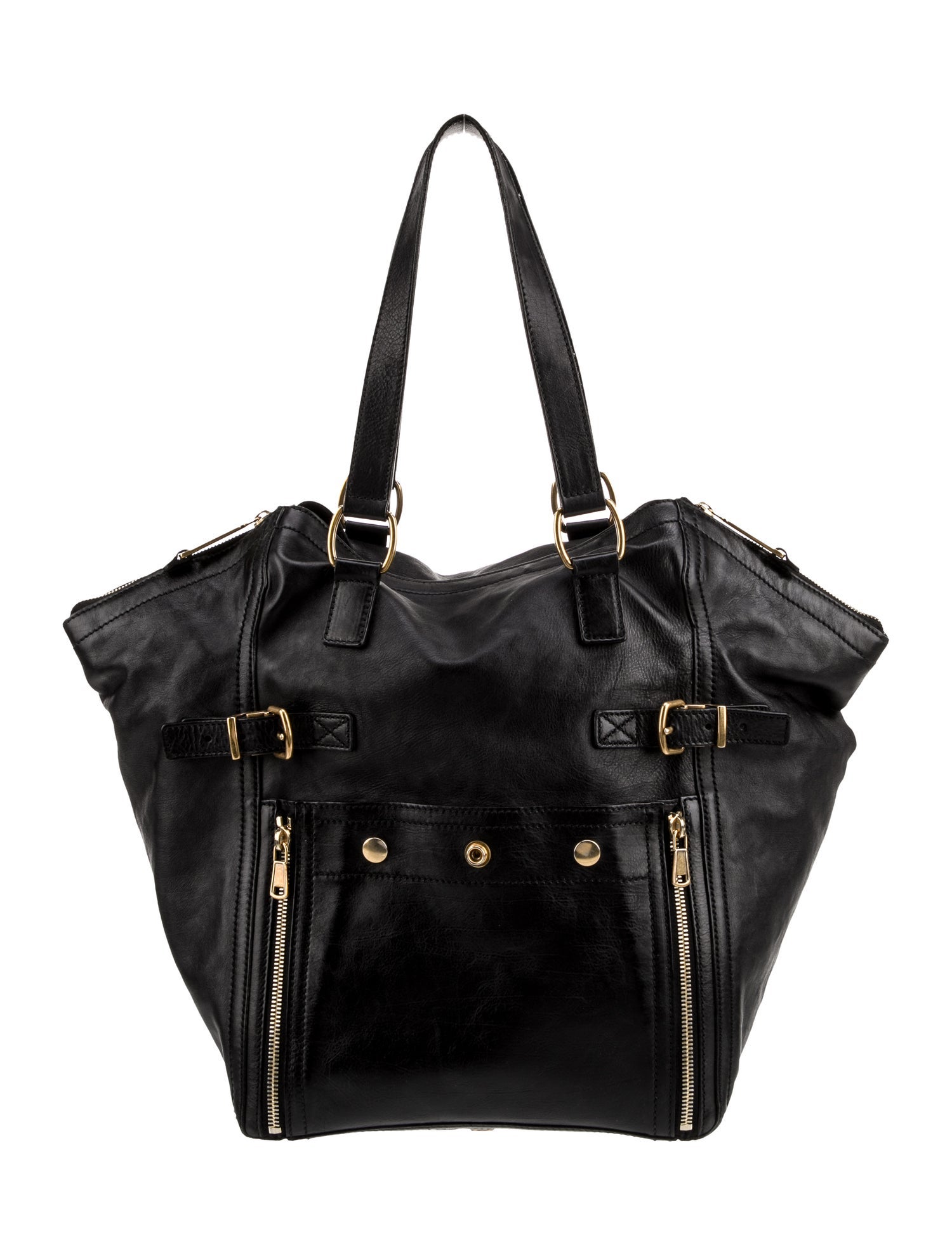 Yves Saint Laurent Leather Top Handle Bag