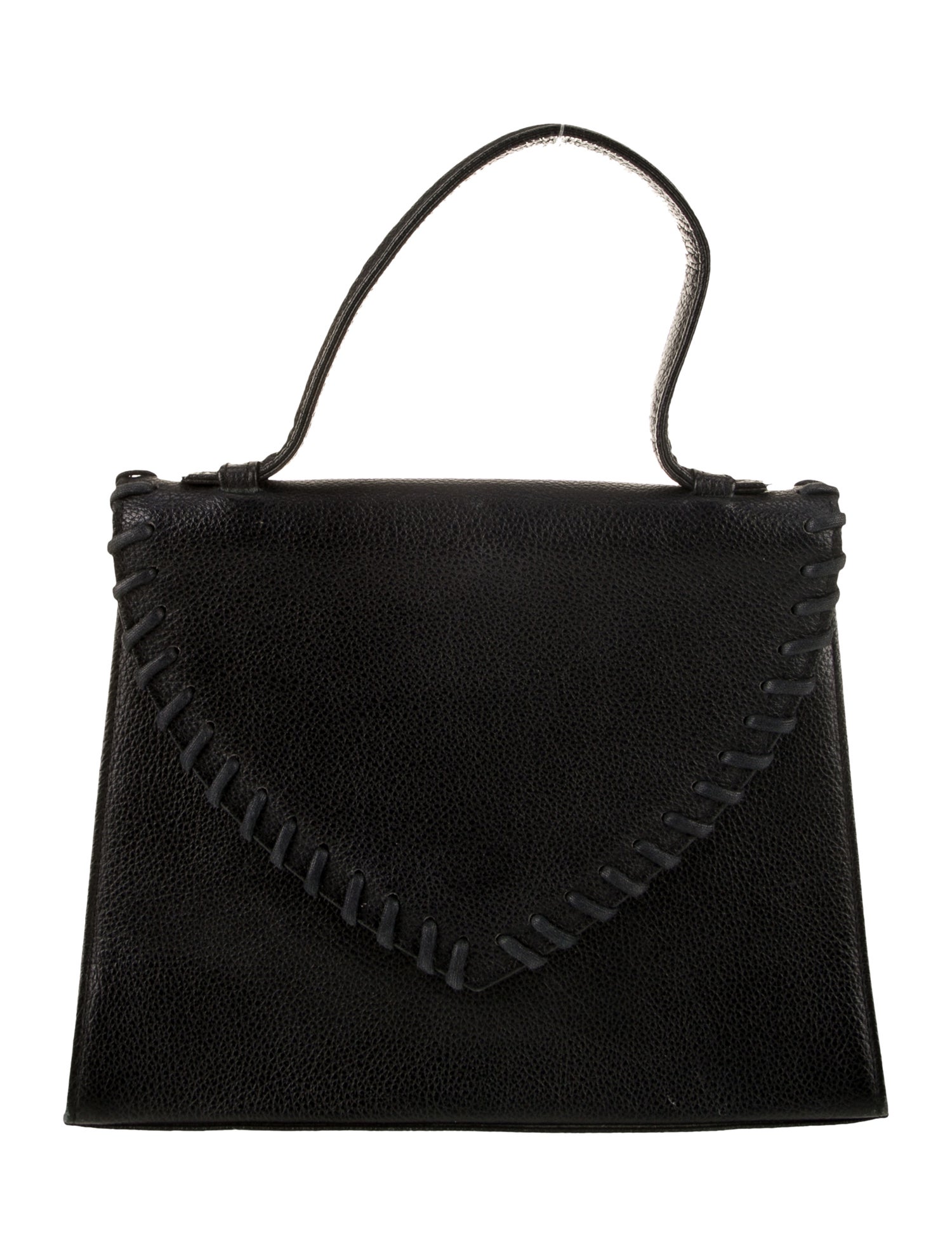 Yves Saint Laurent Leather Top Handle Bag