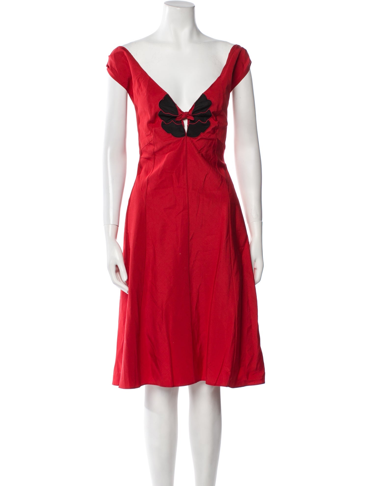 Yves Saint Laurent 2012 Knee-Length Dress