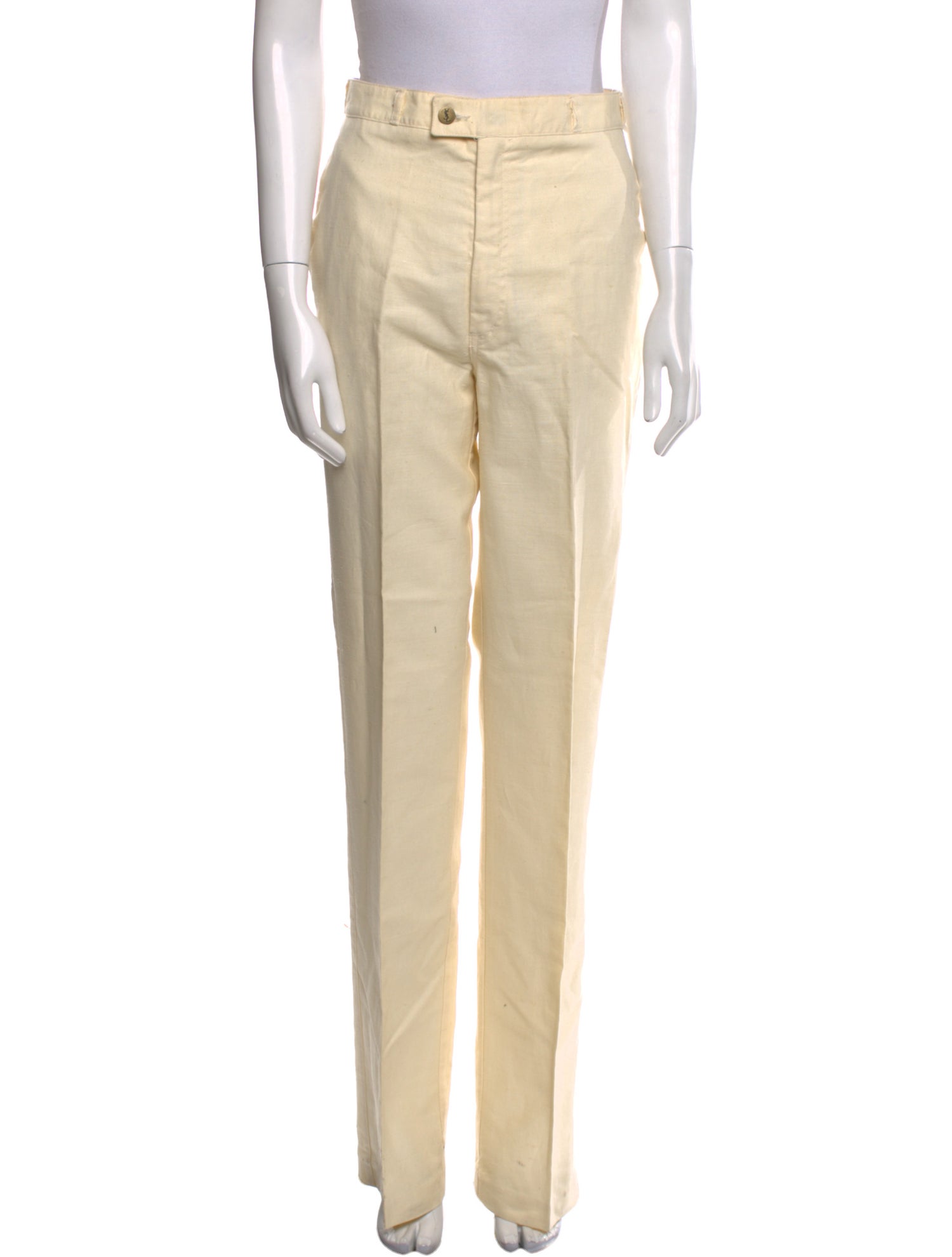 Yves Saint Laurent Wide Leg Pants