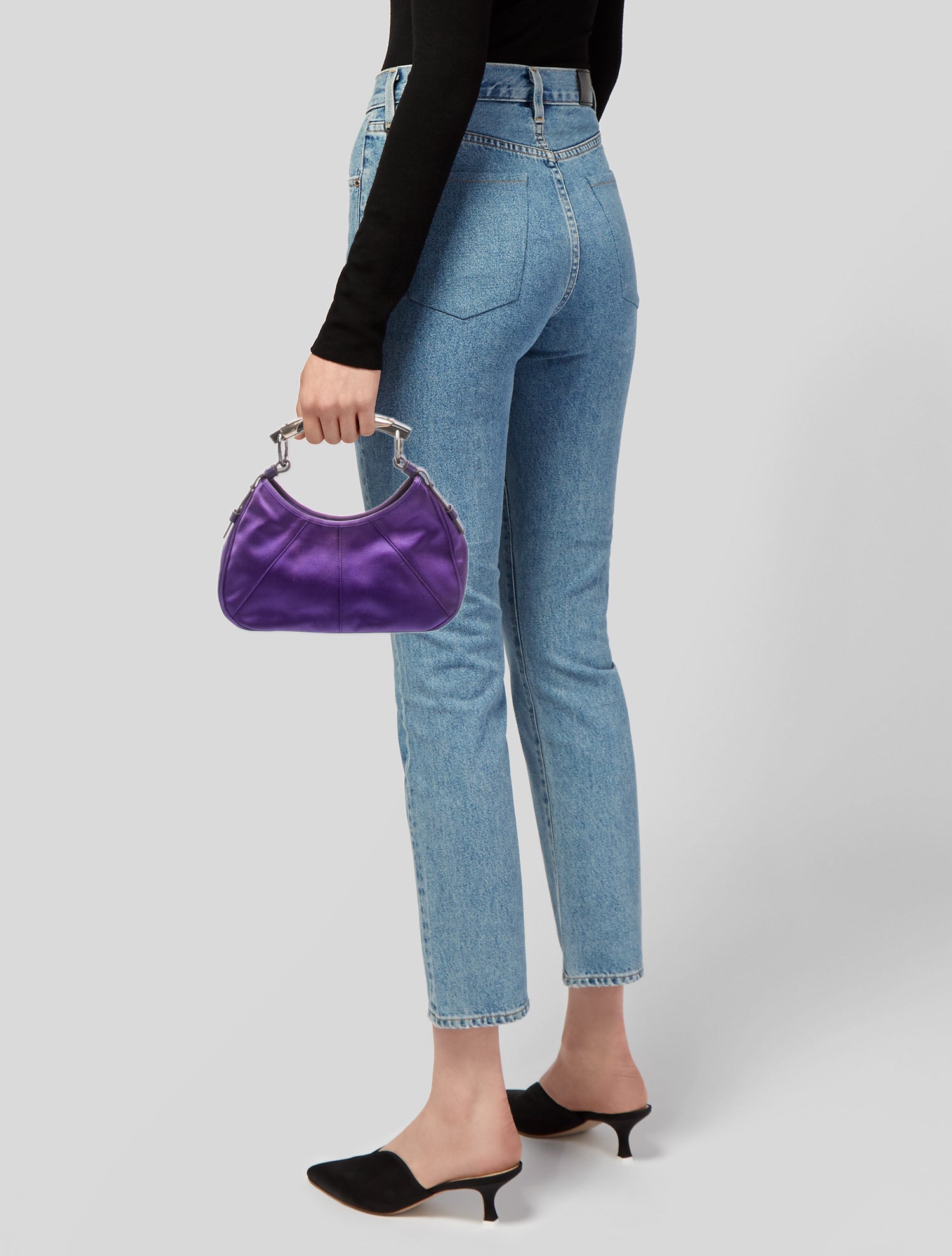 Yves Saint Laurent Rive Gauche Satin Mombasa Vintage