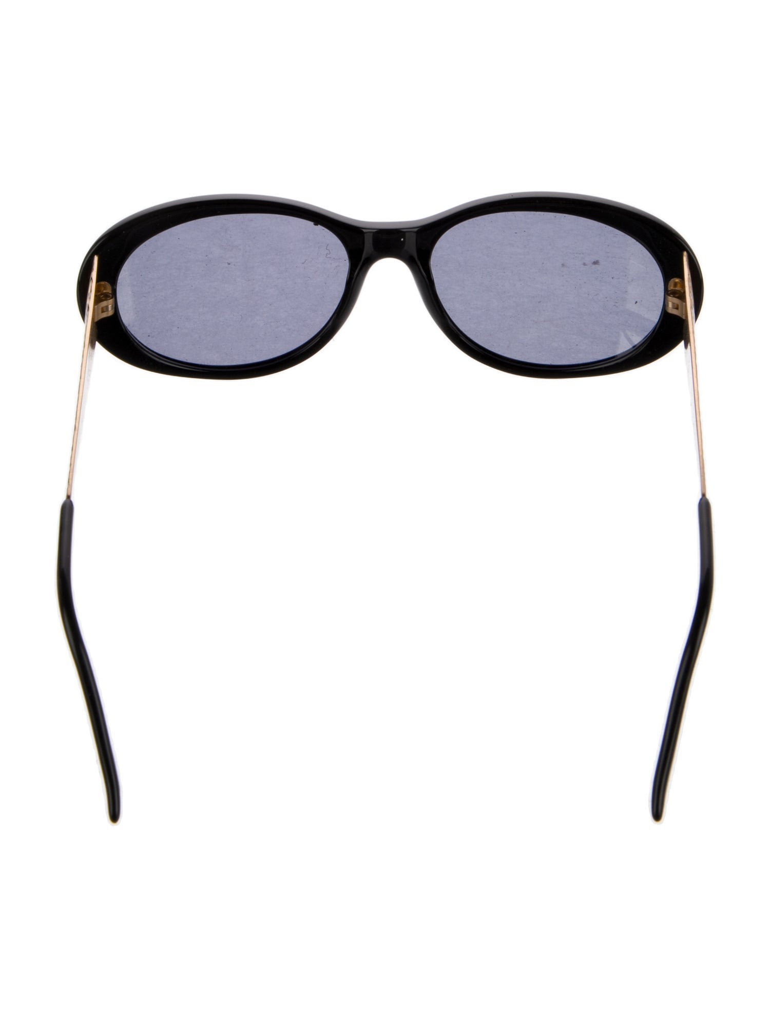 Yves Saint Laurent Round Tinted Sunglasses