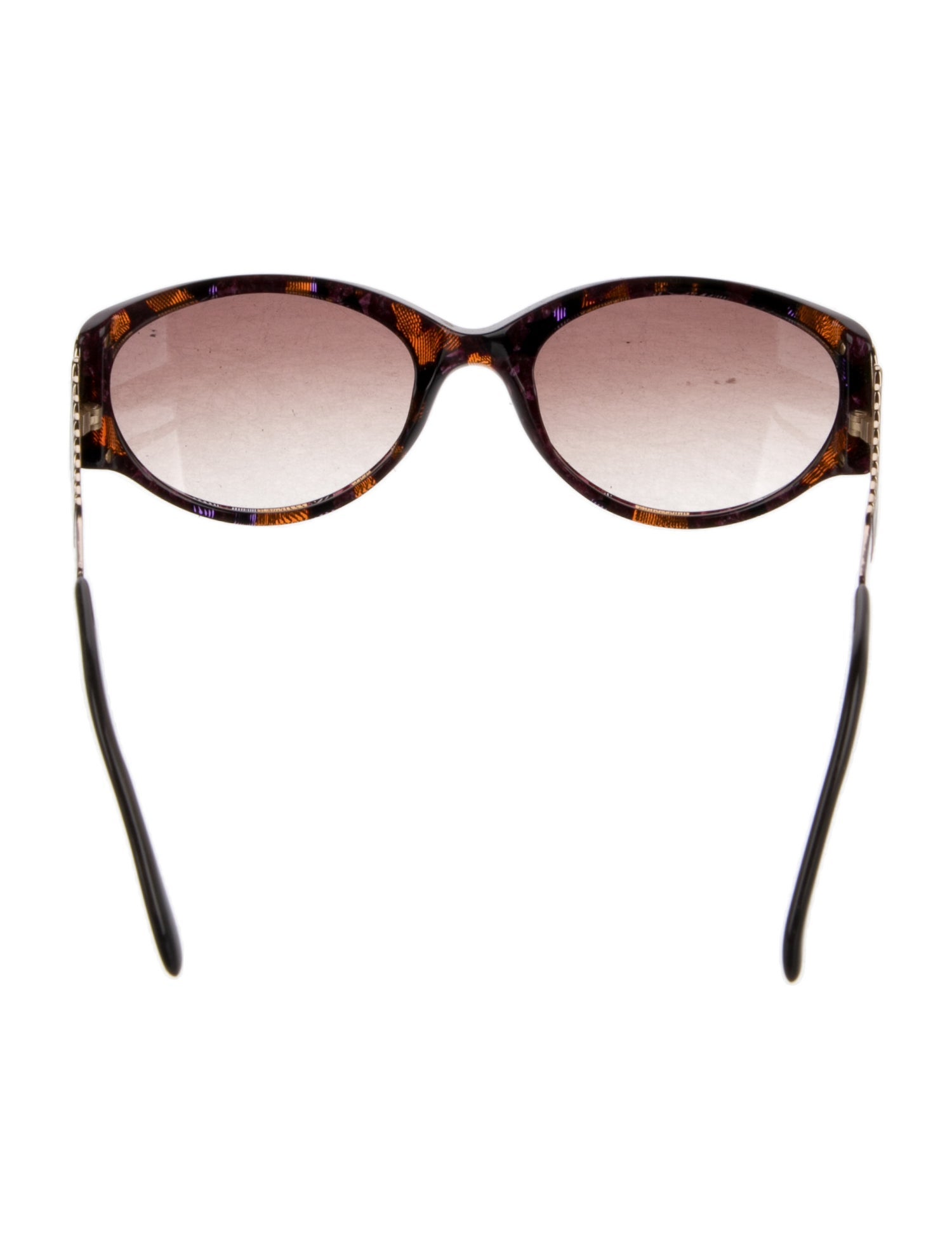 Yves Saint Laurent Round Gradient Sunglasses