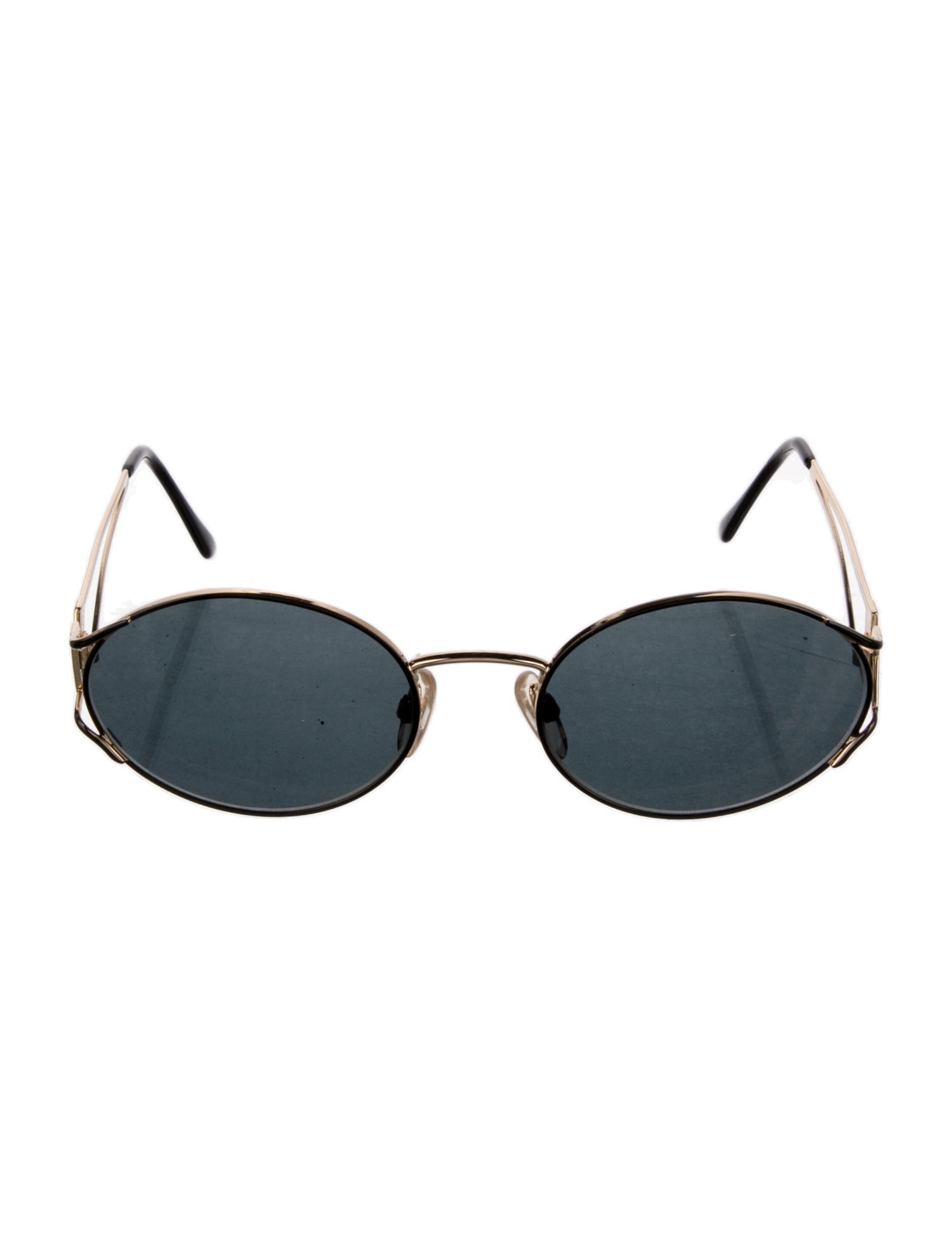 Yves Saint Laurent Round Tinted Sunglasses