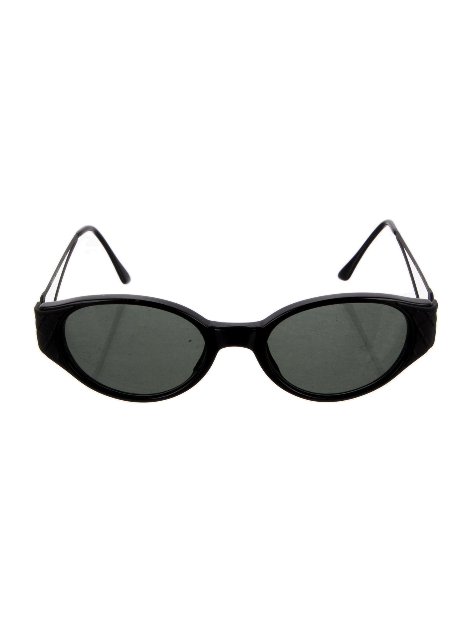 Yves Saint Laurent Round Tinted Sunglasses