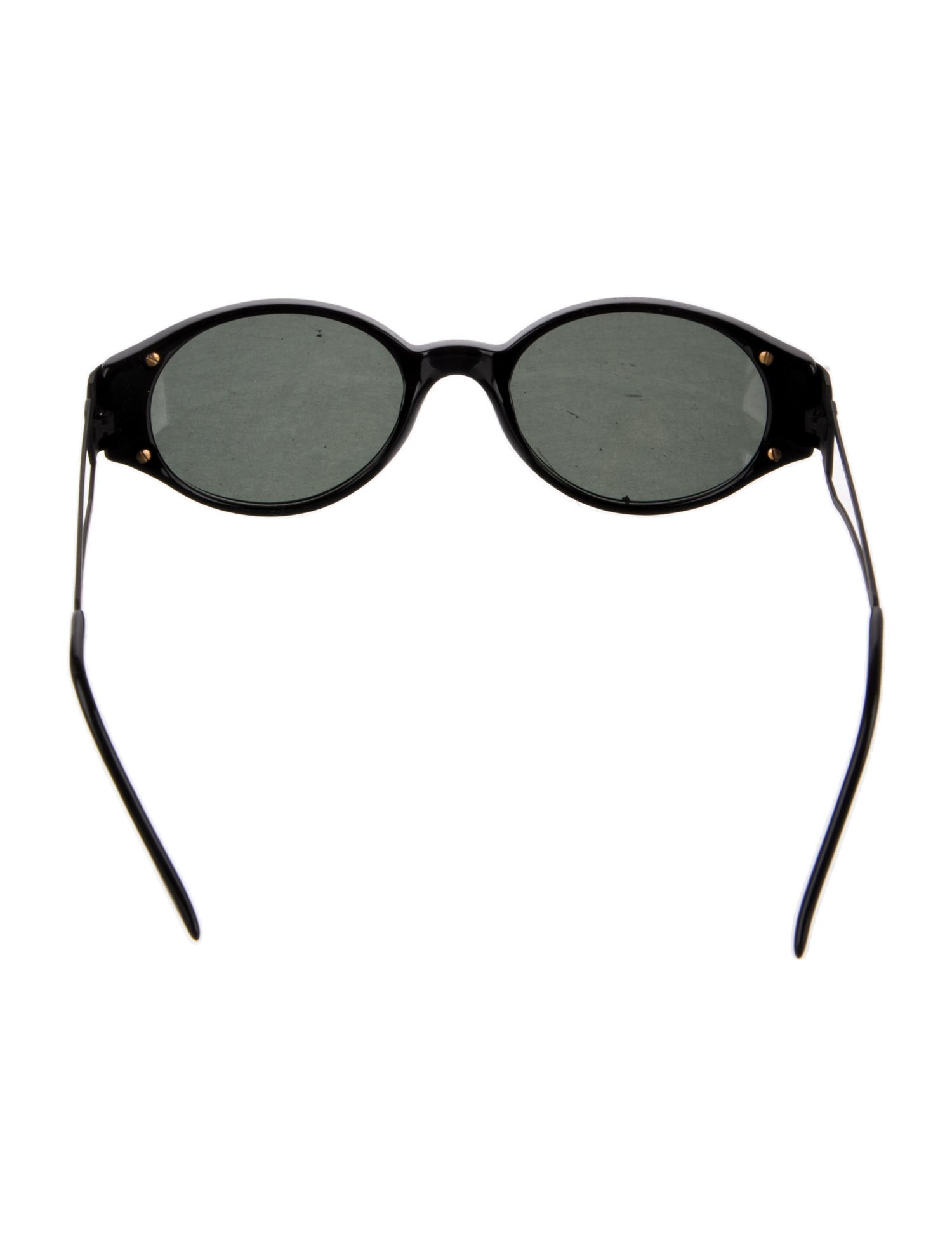 Yves Saint Laurent Round Tinted Sunglasses