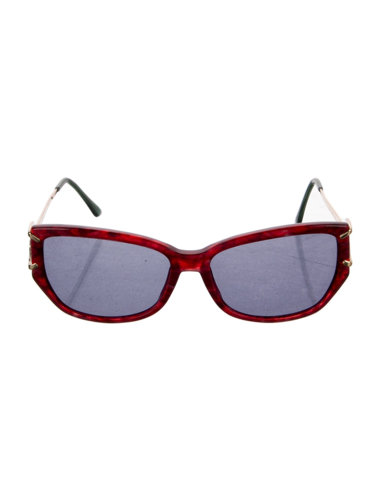 Yves Saint Laurent Square Tinted Sunglasses