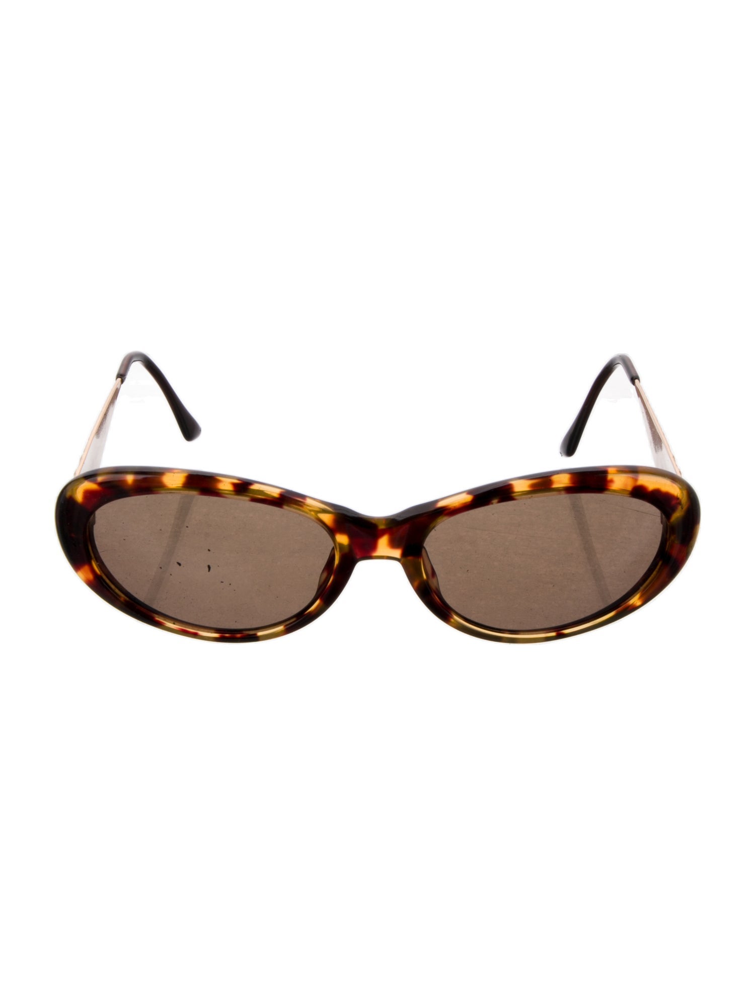 Yves Saint Laurent Round Tinted Sunglasses
