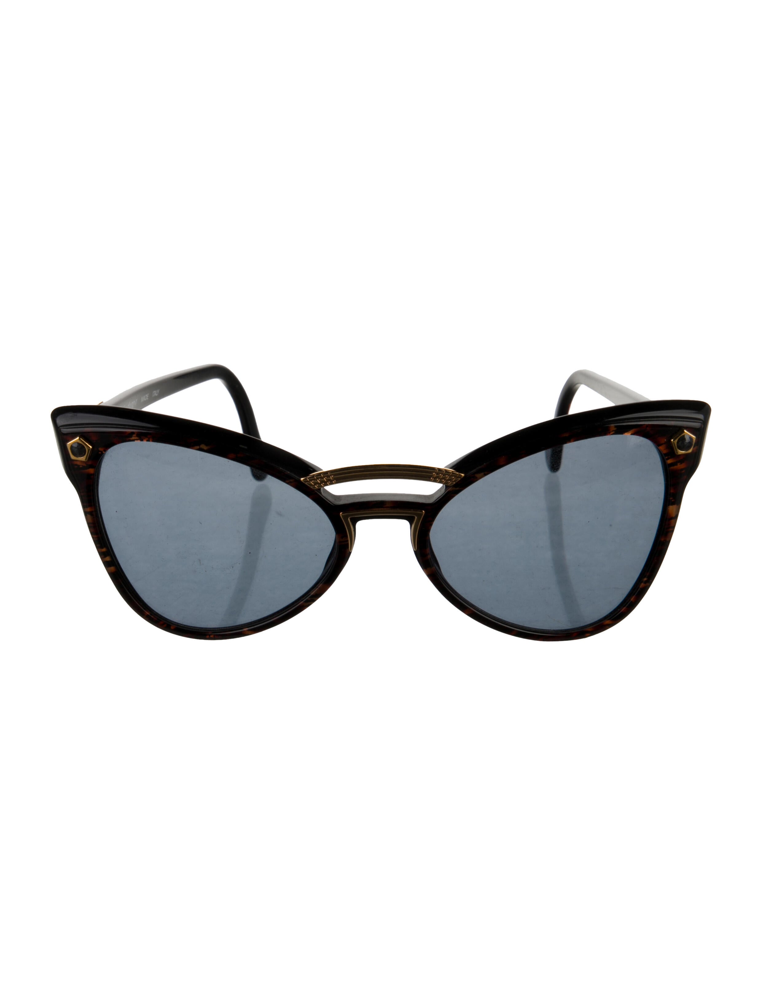 Yves Saint Laurent Cat-Eye Mirrored Sunglasses