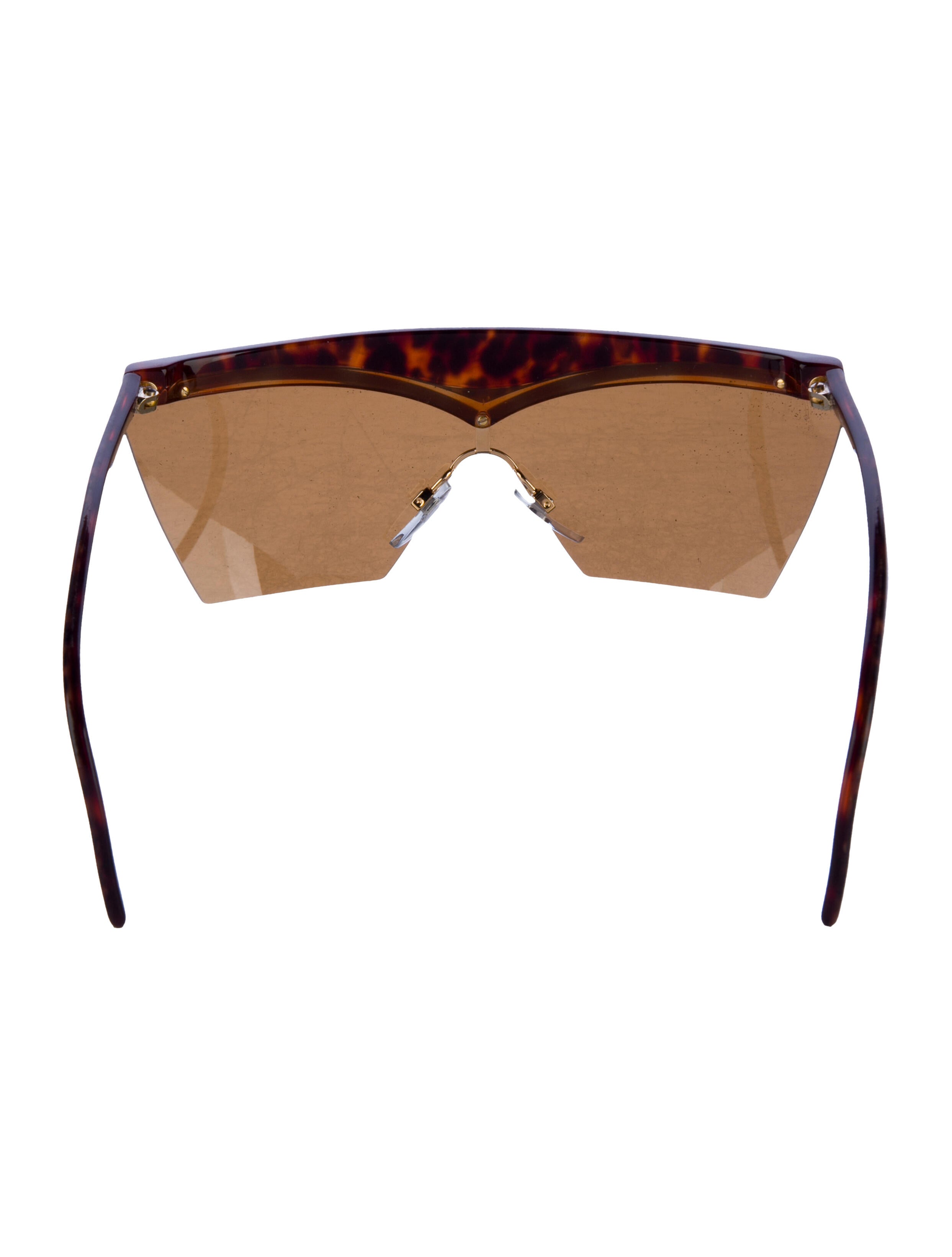Yves Saint Laurent Shield Tinted Sunglasses