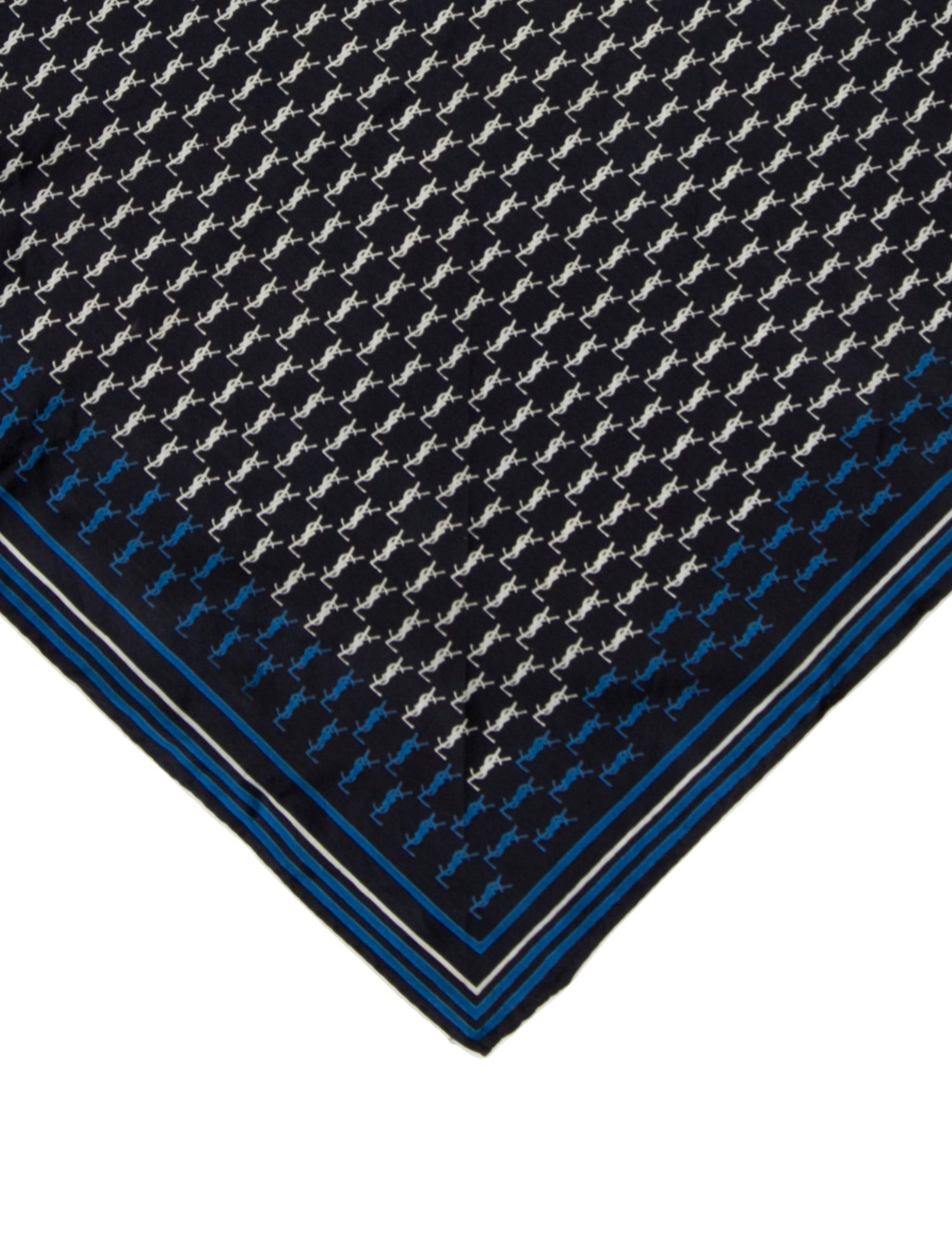 Yves Saint Laurent Silk Printed Scarf