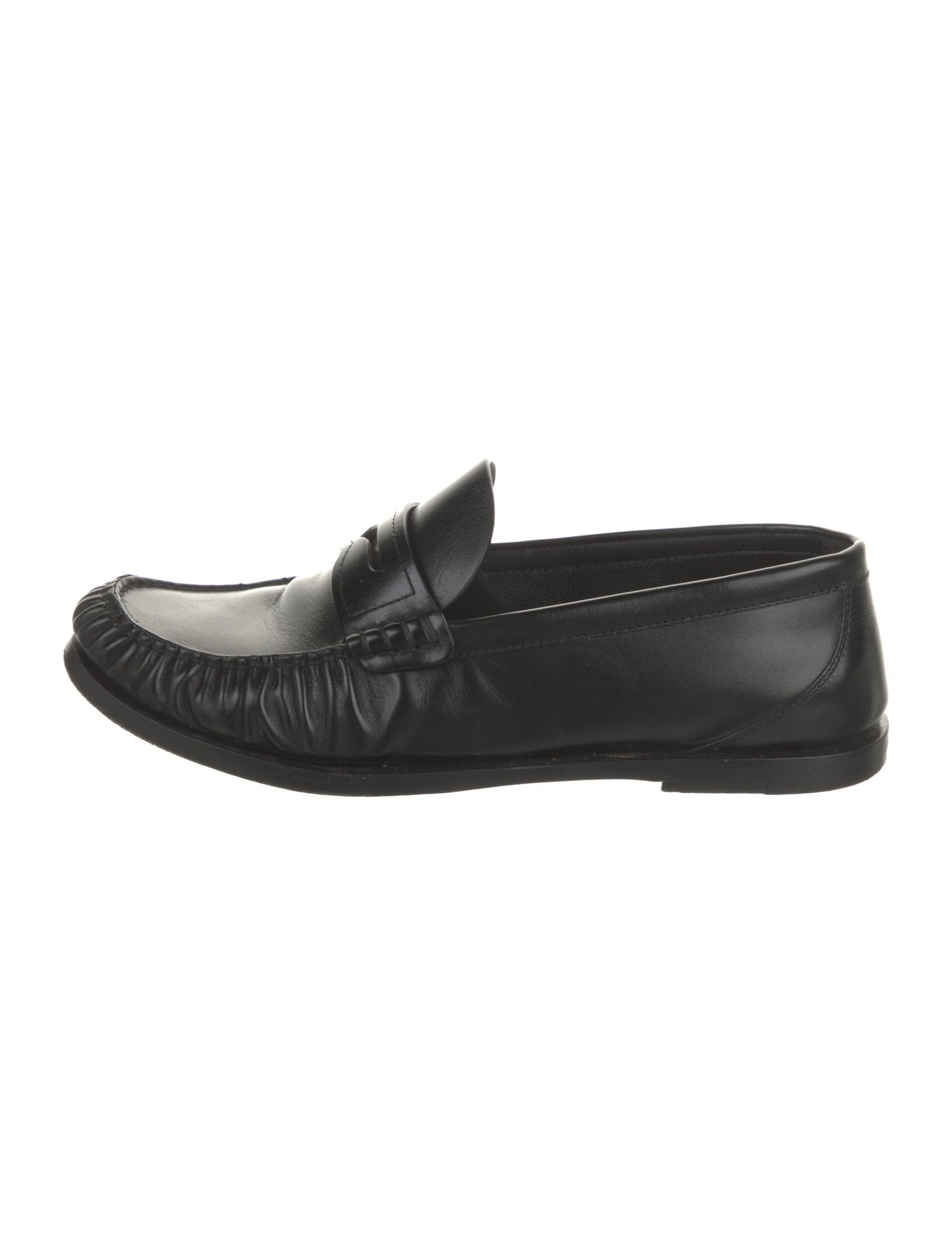 Yves Saint Laurent Leather Loafers