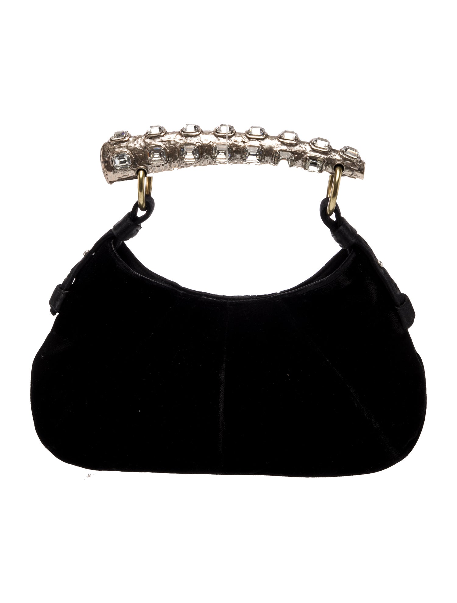 Yves Saint Laurent Velvet Mombasa Bag