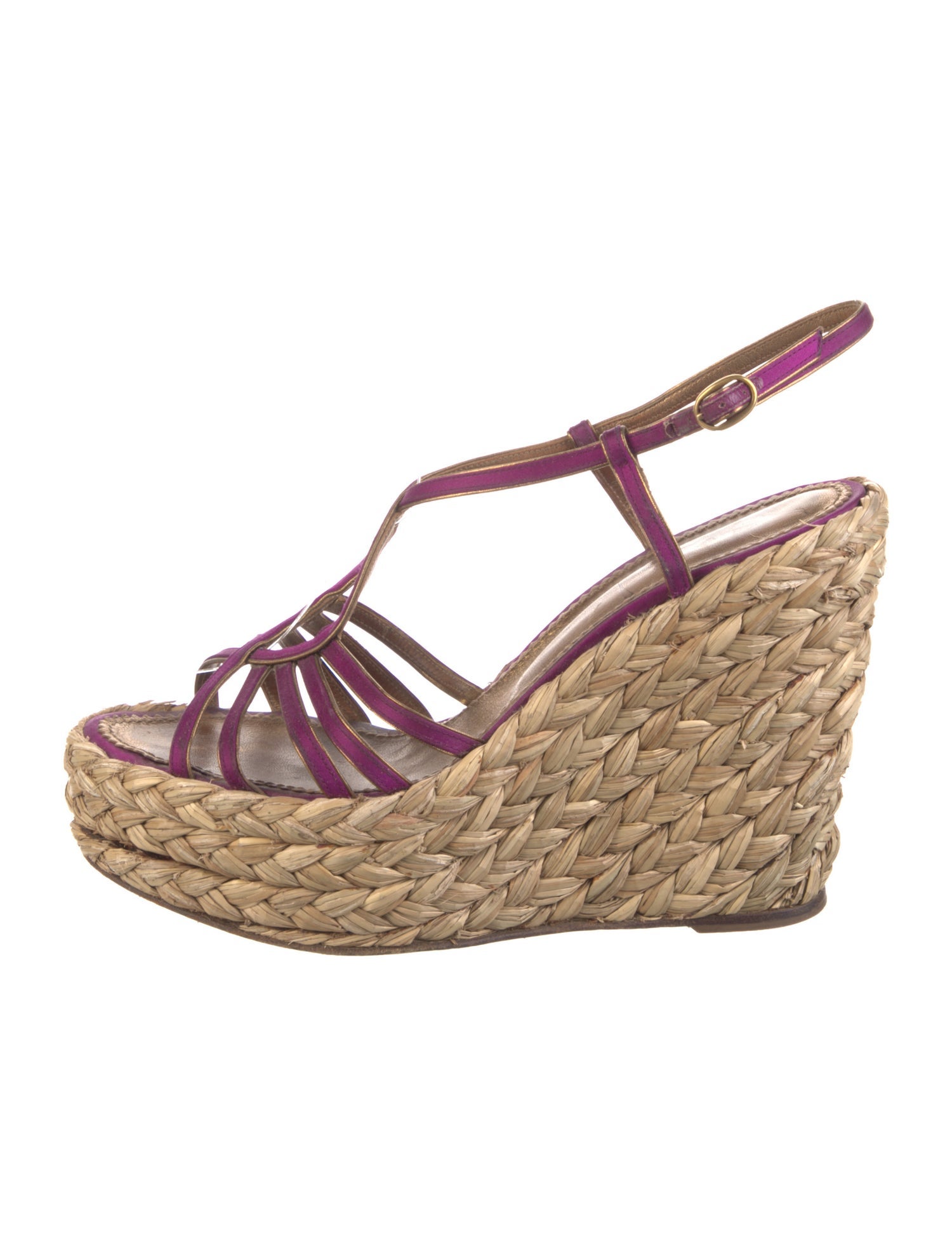 Yves Saint Laurent Jute Espadrilles